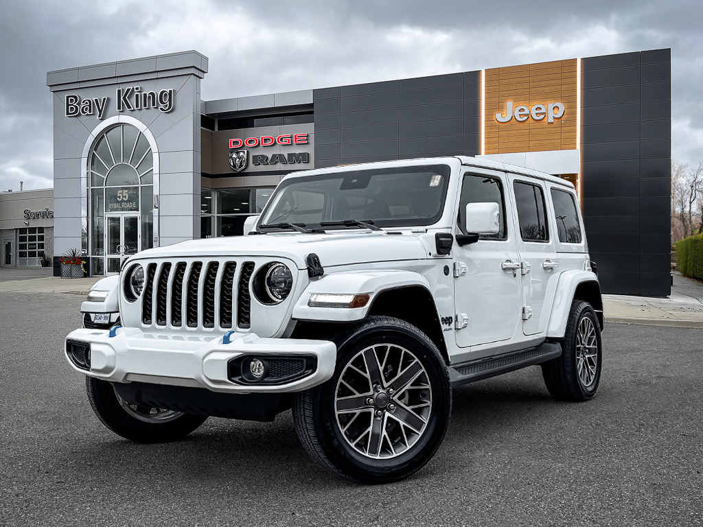 2023 Jeep Wrangler 4xe Sahara | HIGH ALTITUDE | HEATED WHEEL | HEATED SEA