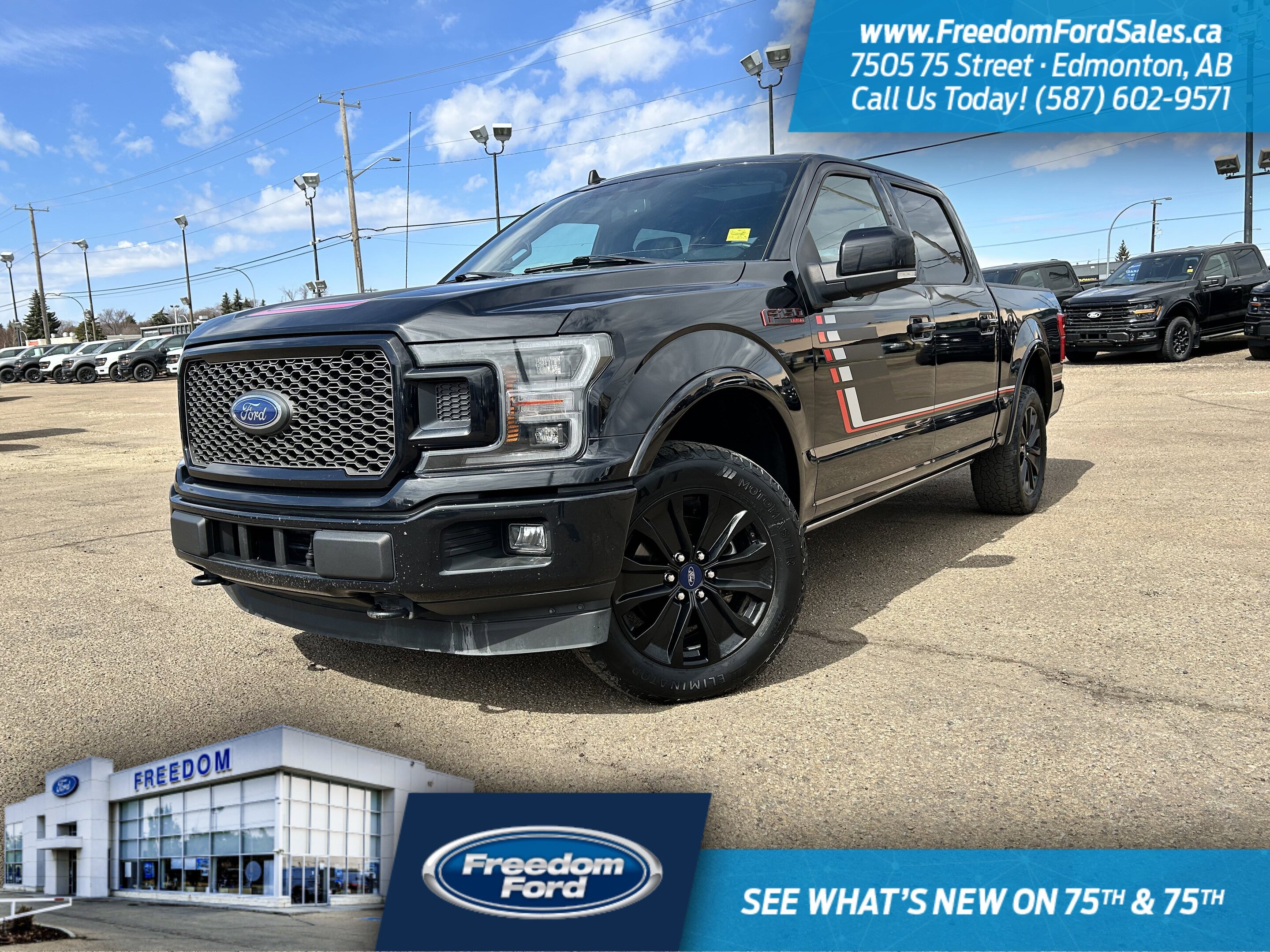 2019 Ford F-150 Lariat SuperCrew 145 | Rear Cam | Moonroof |