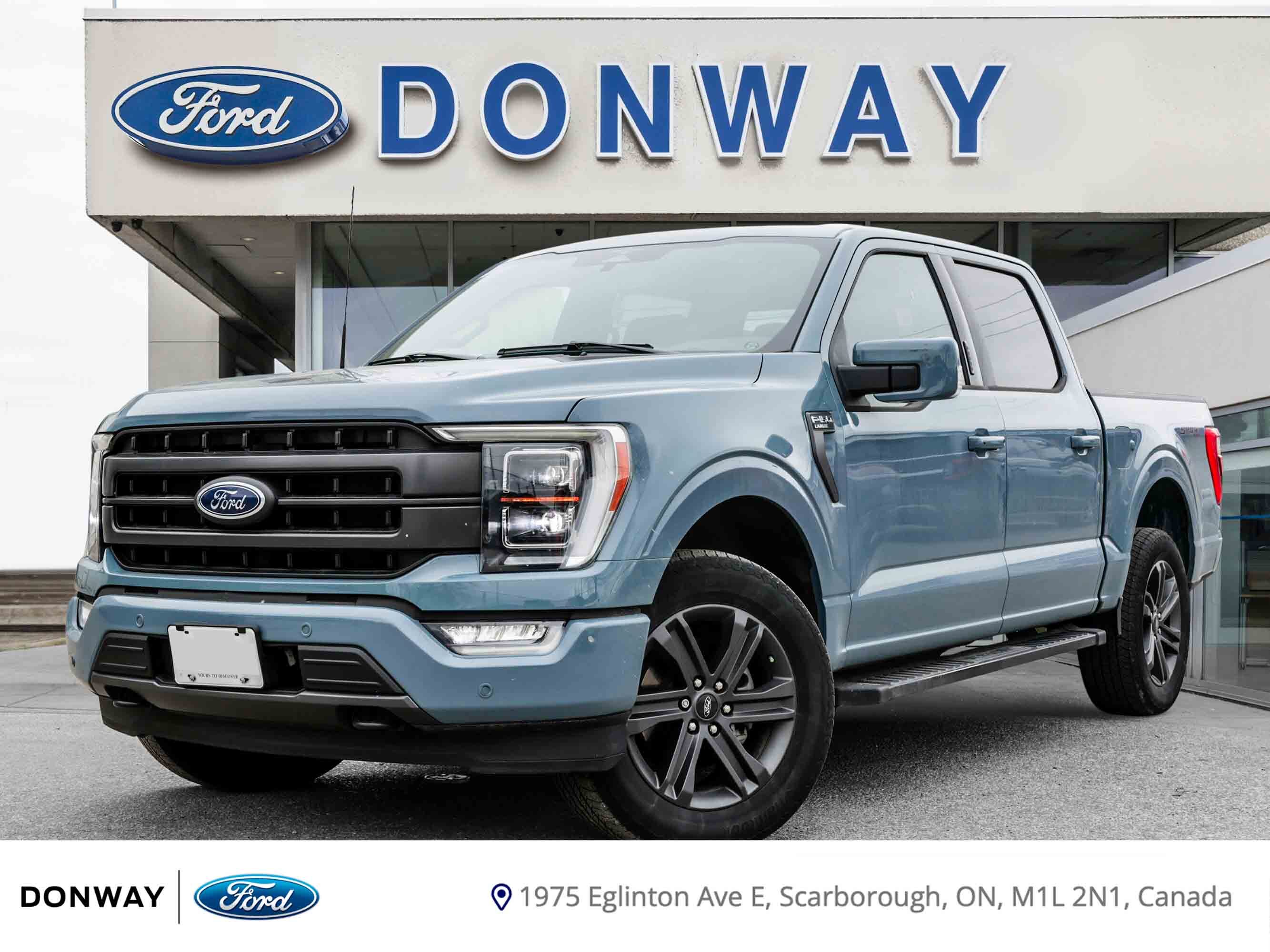 2023 Ford F-150 LARIAT | 502 | 2.7L | MOONROOF | 1OWNER | CLEAN CF