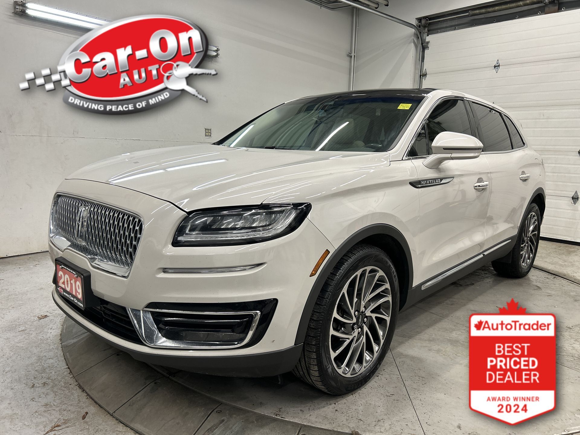 2019 Lincoln Nautilus RESERVE AWD | COOLED LEATHER | PANO ROOF | CARPLAY