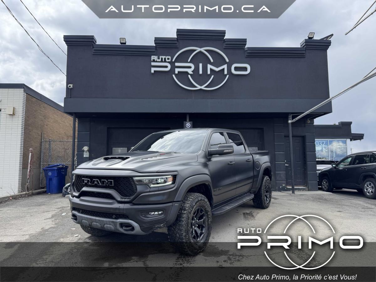2022 Ram 1500 TRX Cuir Toit Carplay GPS Cam BT Mags Hitch 6.2SC