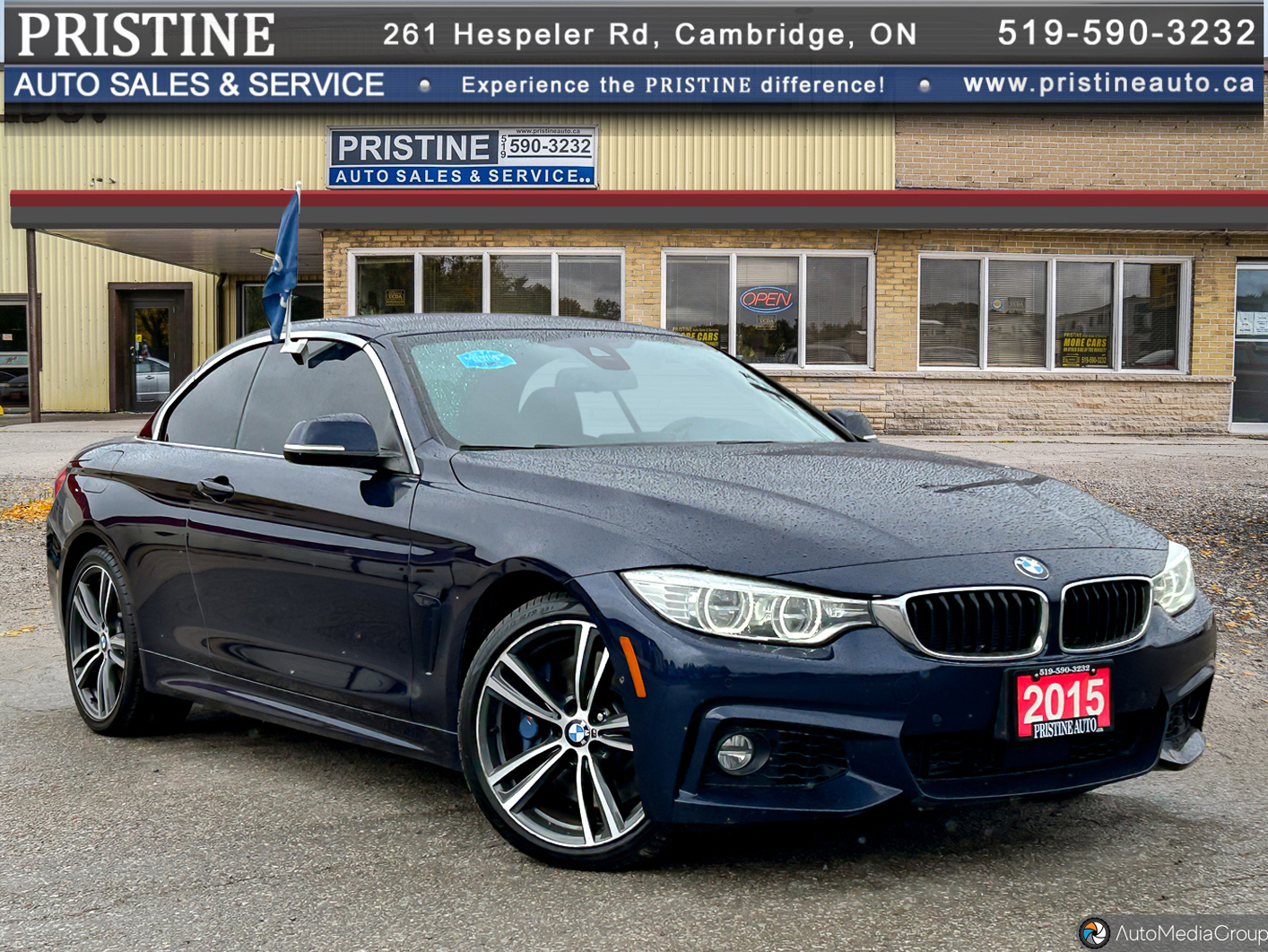 2015 BMW 4-Series 435i xDrive Conv. M Perf. PKG Navi. Bluetooth Lane