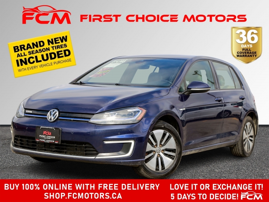 2018 Volkswagen E-Golf SEL PREMIUM ~AUTOMATIC, FULLY CERTIFIED WITH WARRA