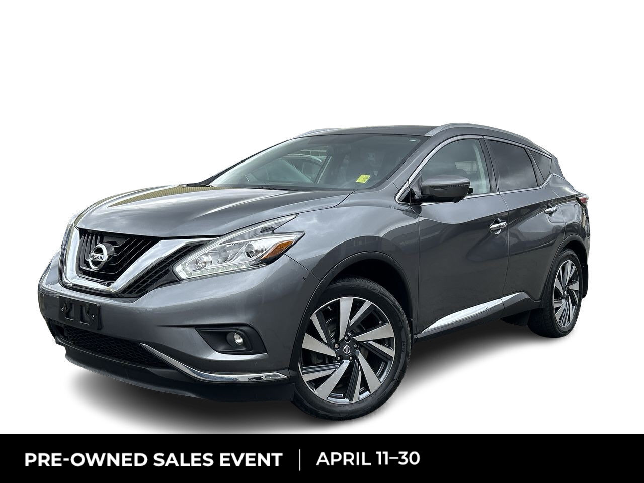 2018 Nissan Murano Platinum AWD CVT HEATED+COOLED SEATS | NEW BRAKES 