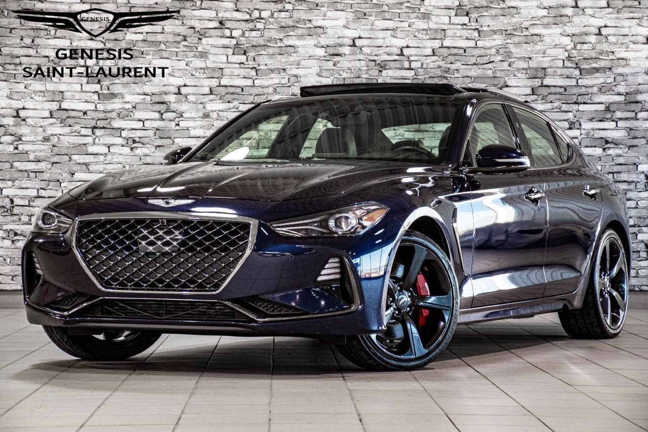 2020 Genesis G70 3.3T SPORT 365HP CAM360 NAV TOIT CUIR 