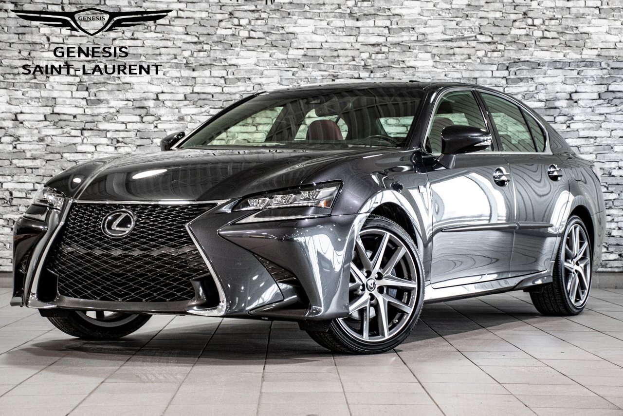 2018 Lexus GS GS 350-F-SPORT 3-HEAD UP DISP-CUIR ROUGE 1 SEUL PR