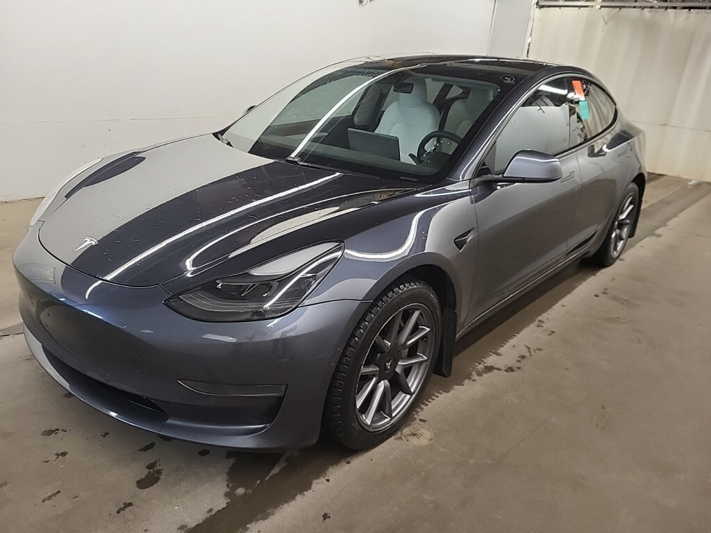 2021 Tesla Model 3 Standard Range Plus / White Int / FSD Computer / A