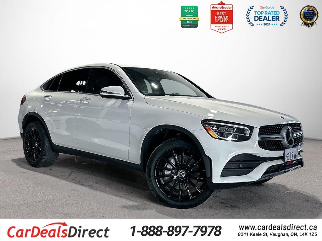 2020 Mercedes-Benz GLC 4MATIC COUPE/ AMG Pkg/NAVI/Sunroof/Drive Assist/Cl