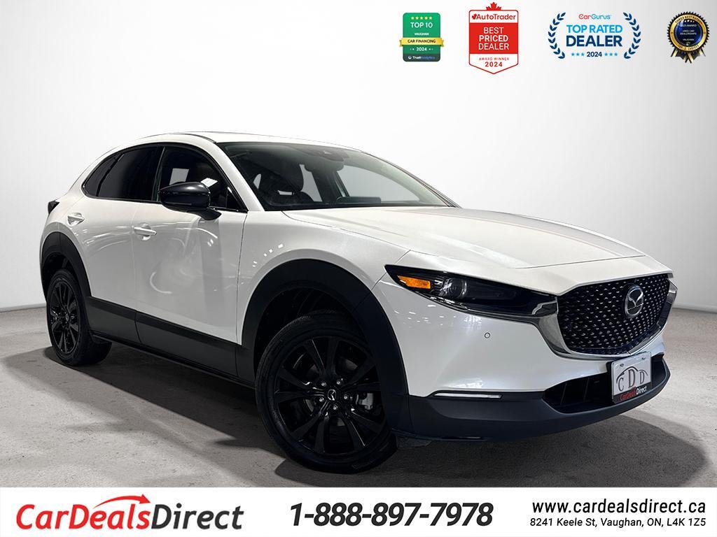 2022 Mazda CX-30 GT w/Turbo AWD/Red Leather/Sunroof/NAVI/Drive Assi