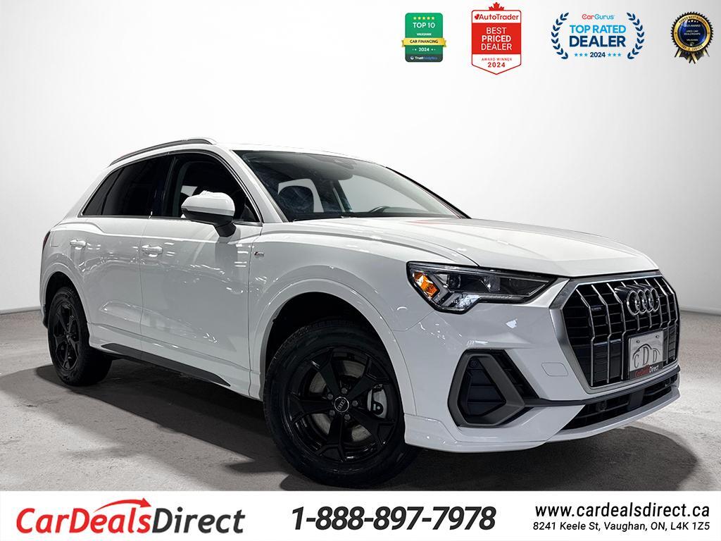 2021 Audi Q3 QUATTRO/Progressive/NAVI/Sunroof/Leather/Back Up C