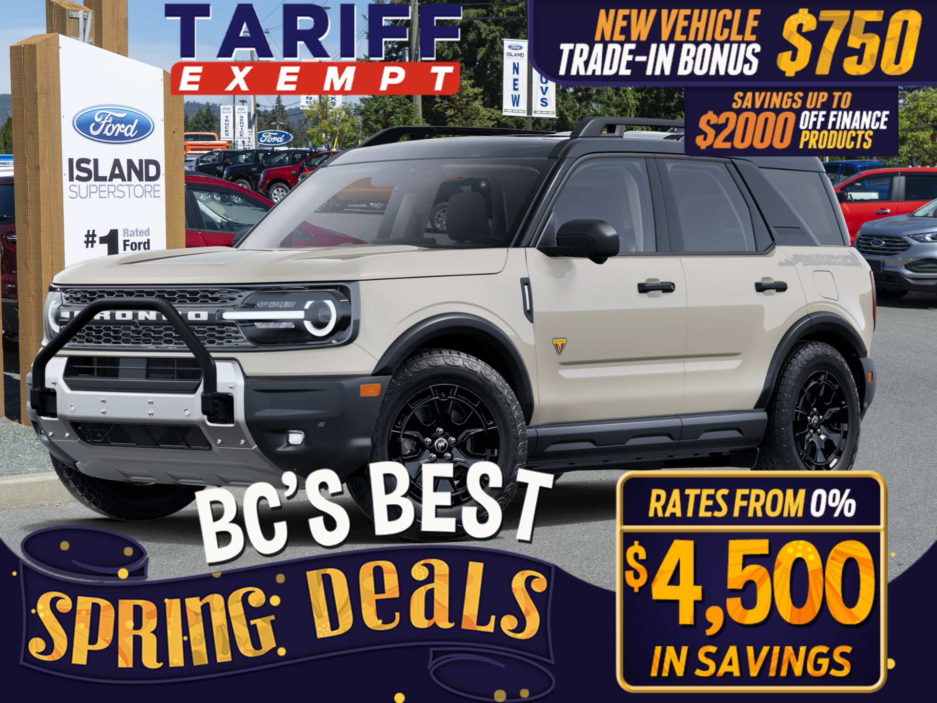 2025 Ford Bronco Sport Badlands 4x4