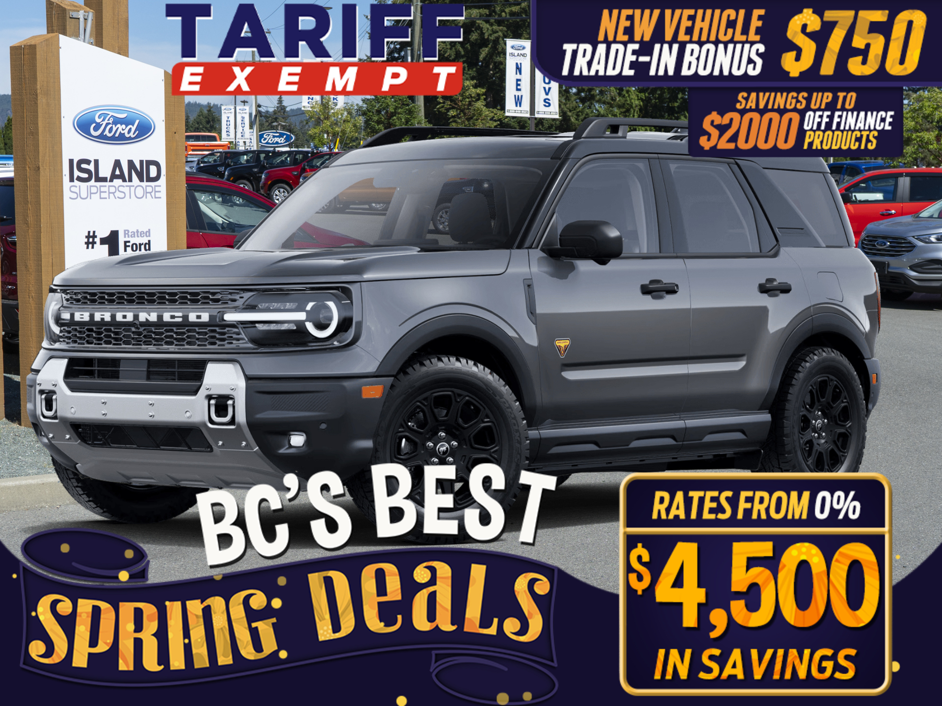2025 Ford Bronco Sport Badlands 4X4