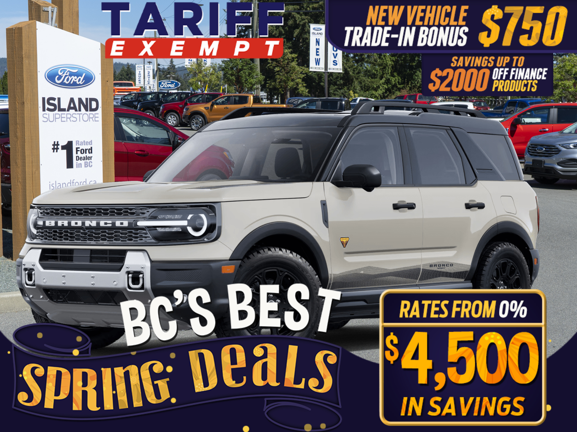 2025 Ford Bronco Sport Badlands 4X4
