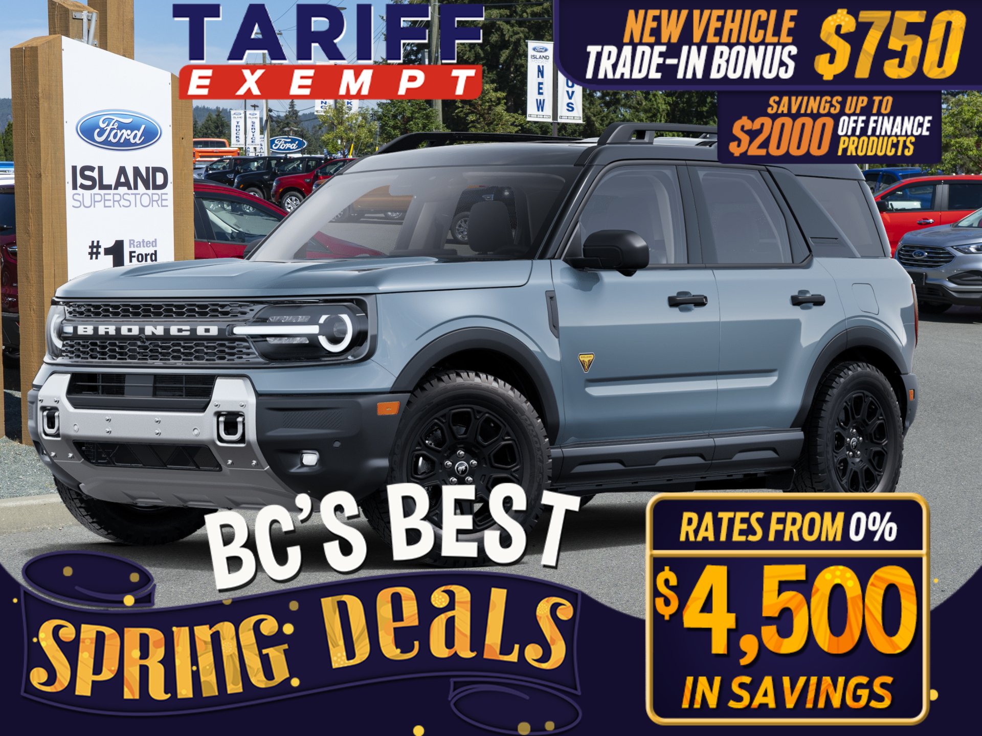2025 Ford Bronco Sport Badlands 4x4