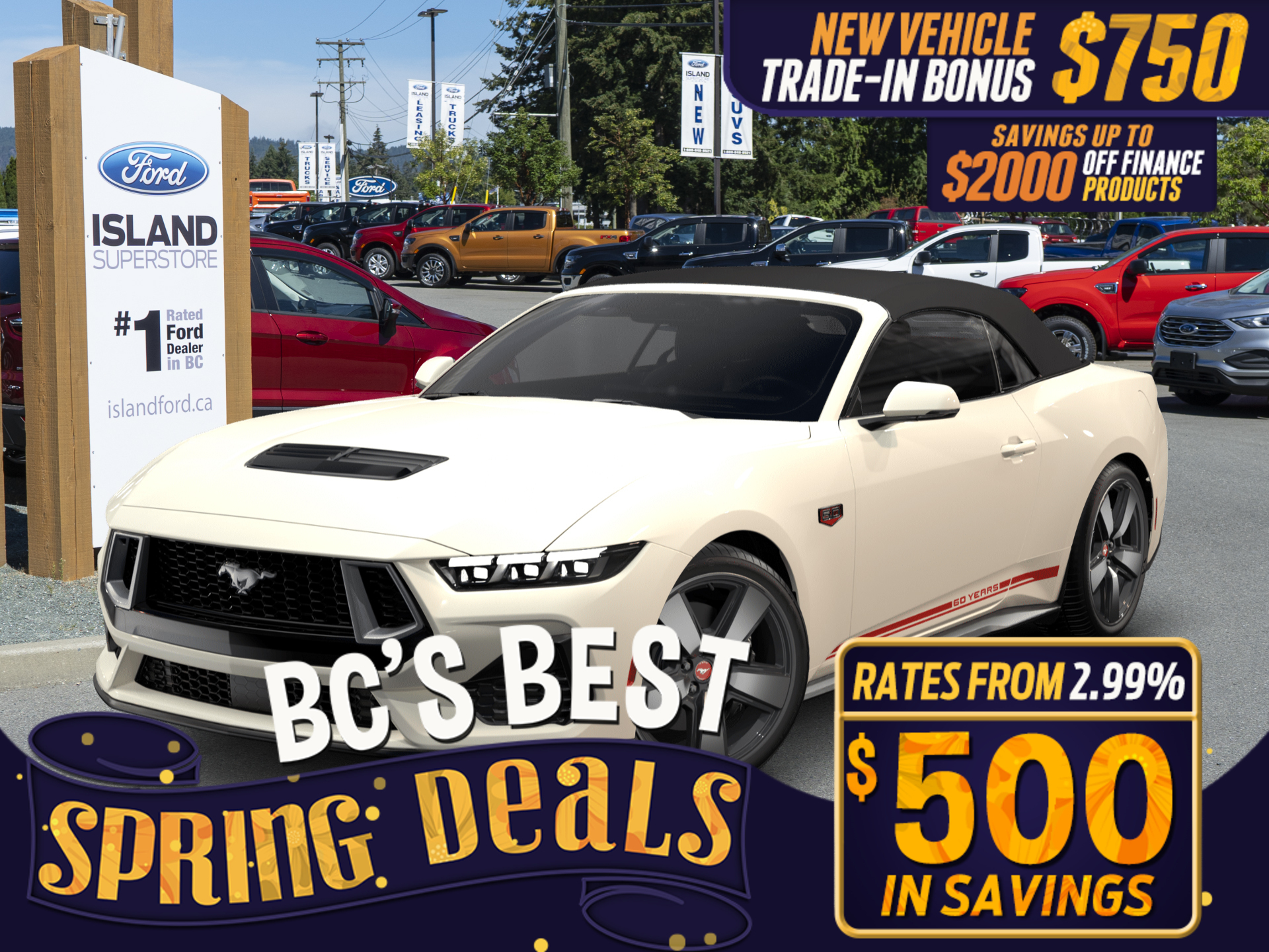 2025 Ford Mustang 60 Anniversary