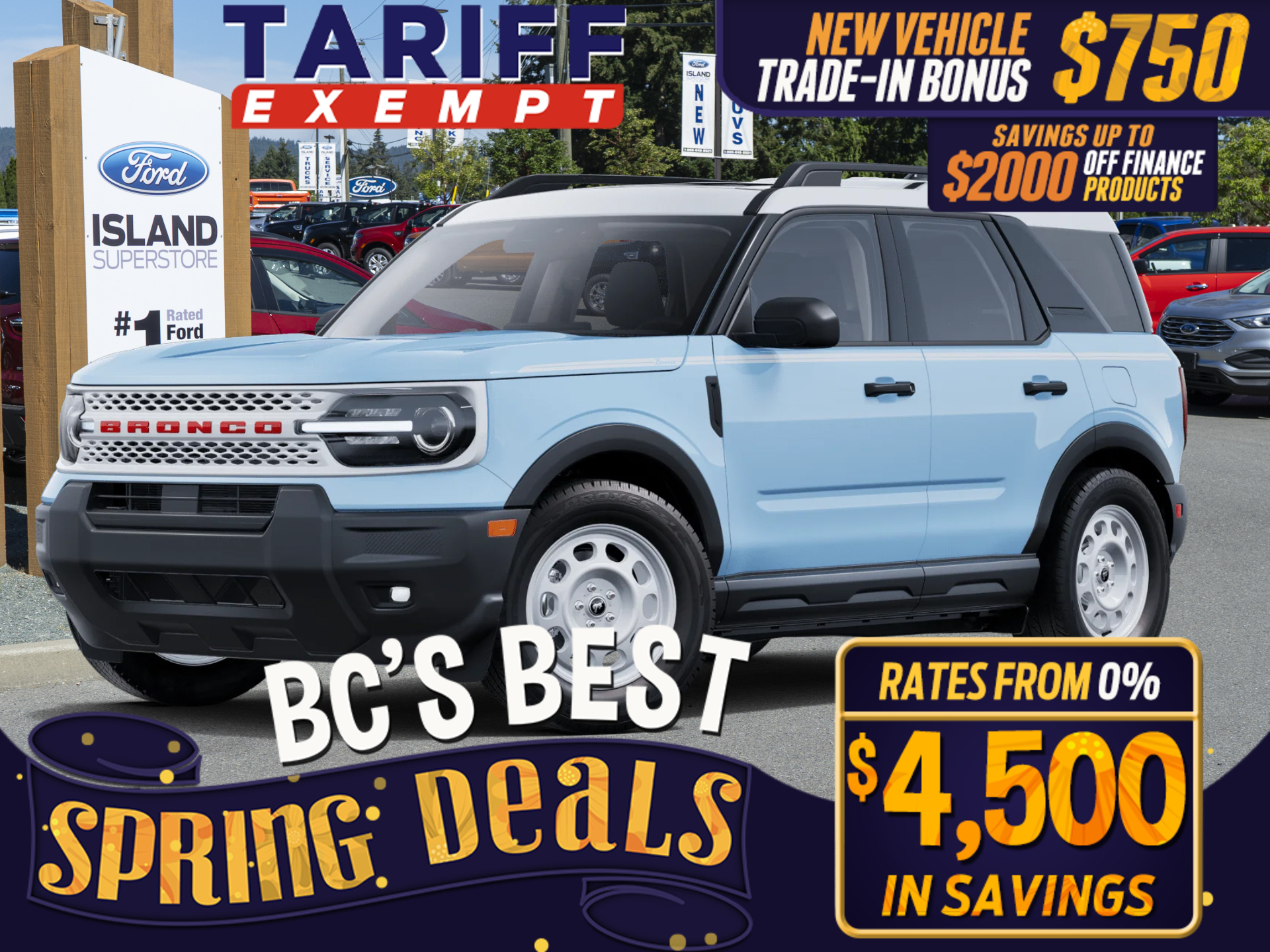 2025 Ford Bronco Sport Heritage  4X4