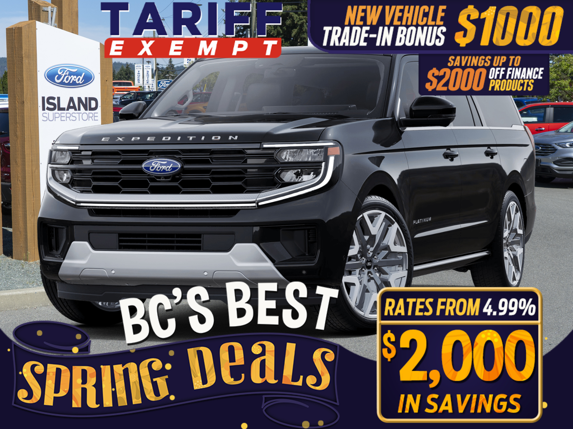 2025 Ford Expedition Platinum Max 4X4