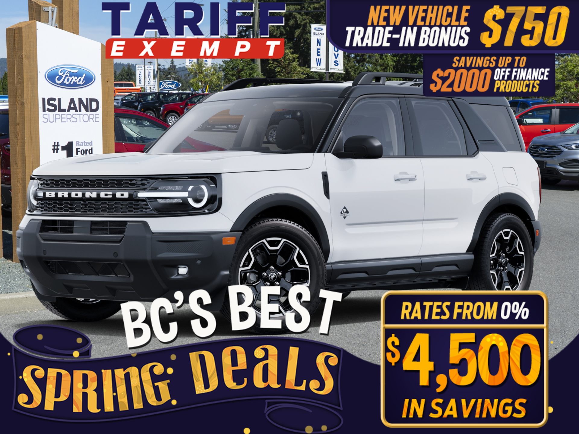 2025 Ford Bronco Sport Outer Banks 4X4