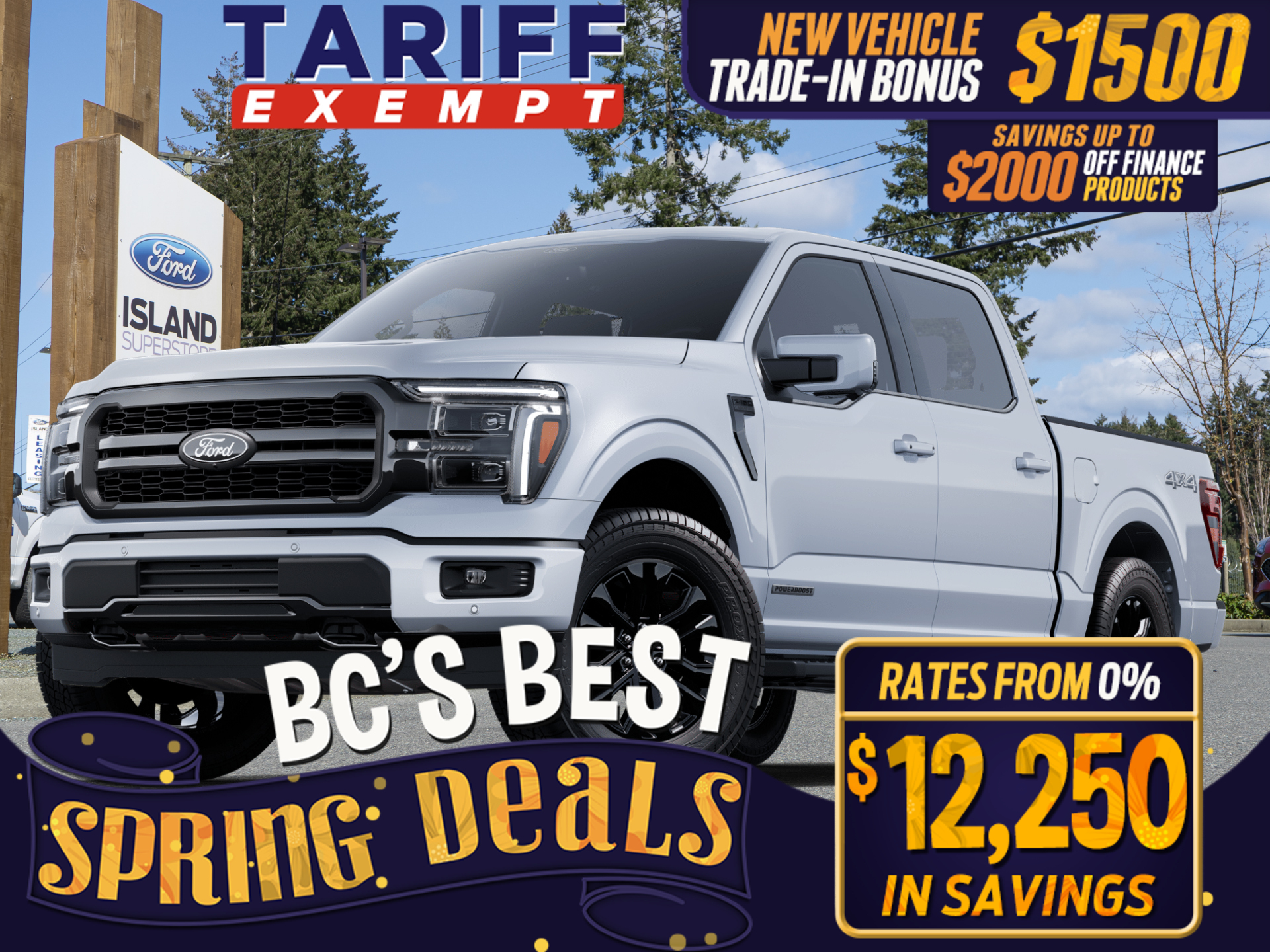 2025 Ford F-150 LARIAT 501A 3.5L PowerBoost SuperCrew
