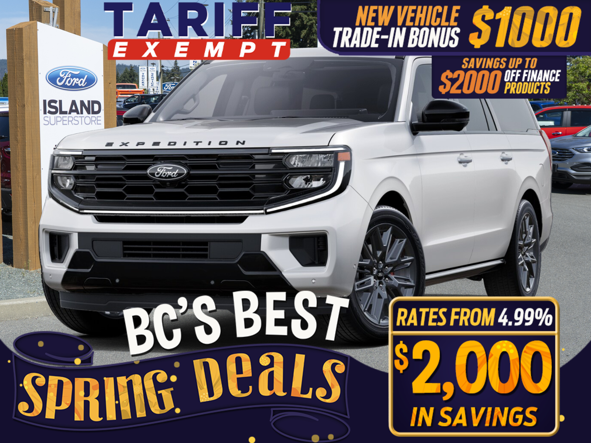 2025 Ford Expedition Platinum Max 4X4