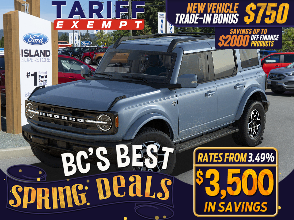 2025 Ford Bronco Outer Banks 4X4