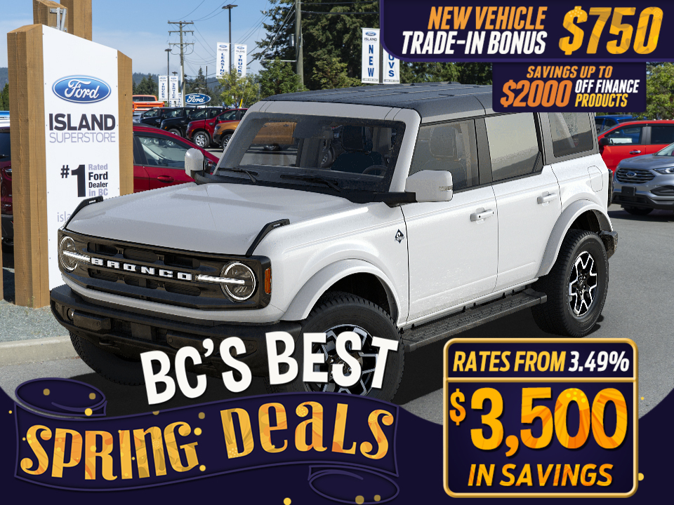 2025 Ford Bronco Outer Banks 4 Door 4x4