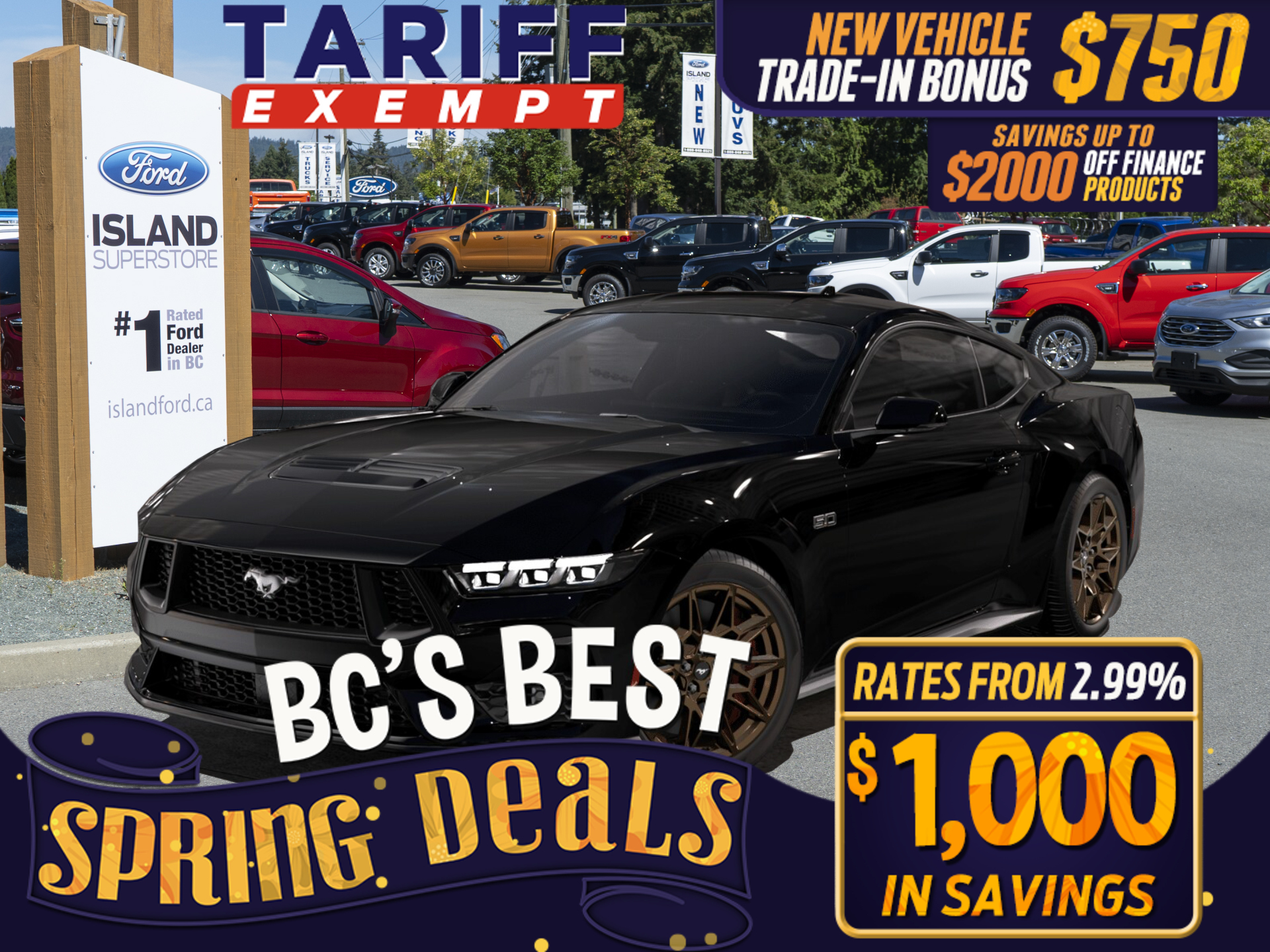 2025 Ford Mustang GT Premium 740HP ROUSH Supercharged