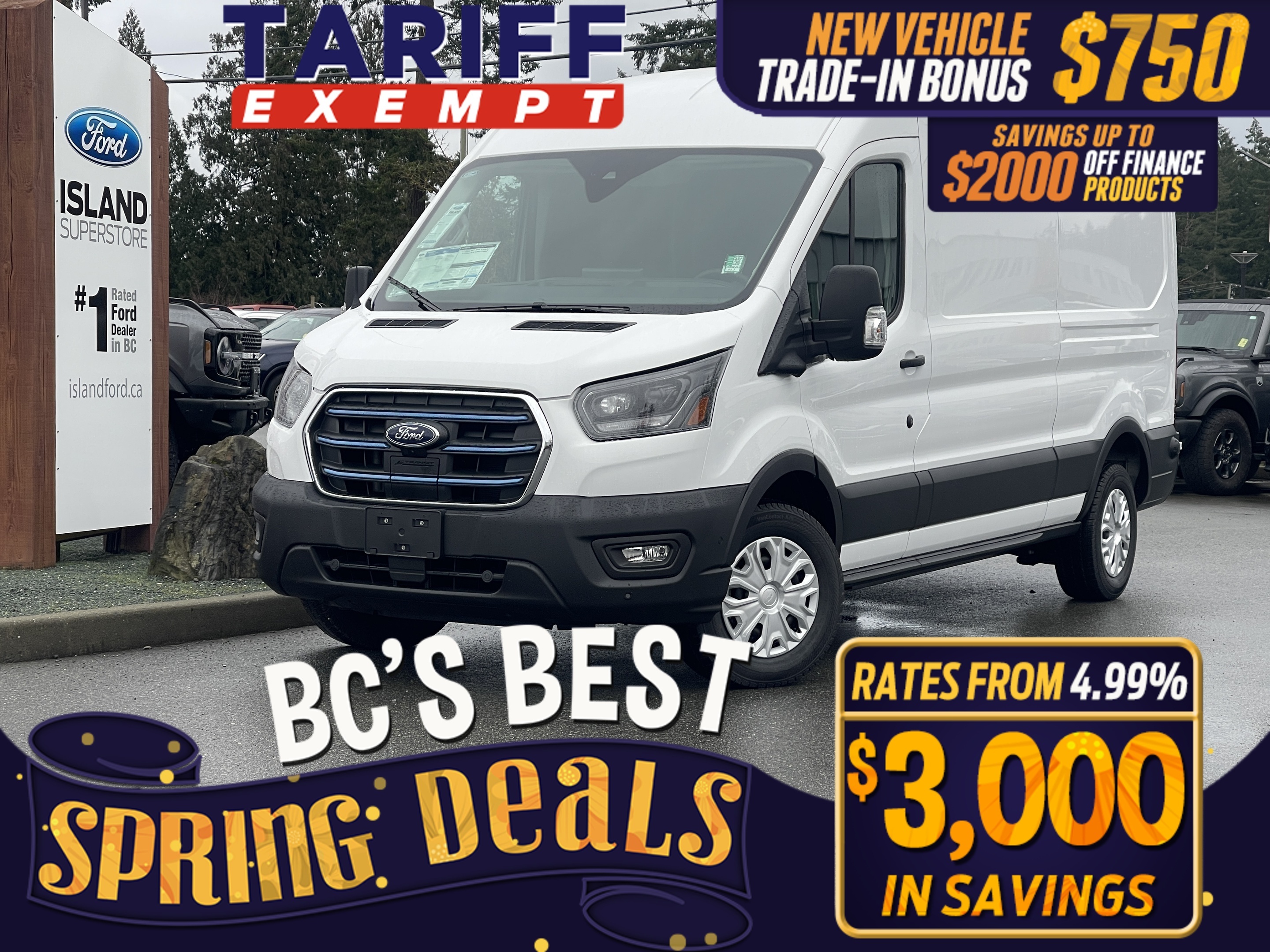 2024 Ford Transit Cargo Van T350 Mid Roof Cargo RWD