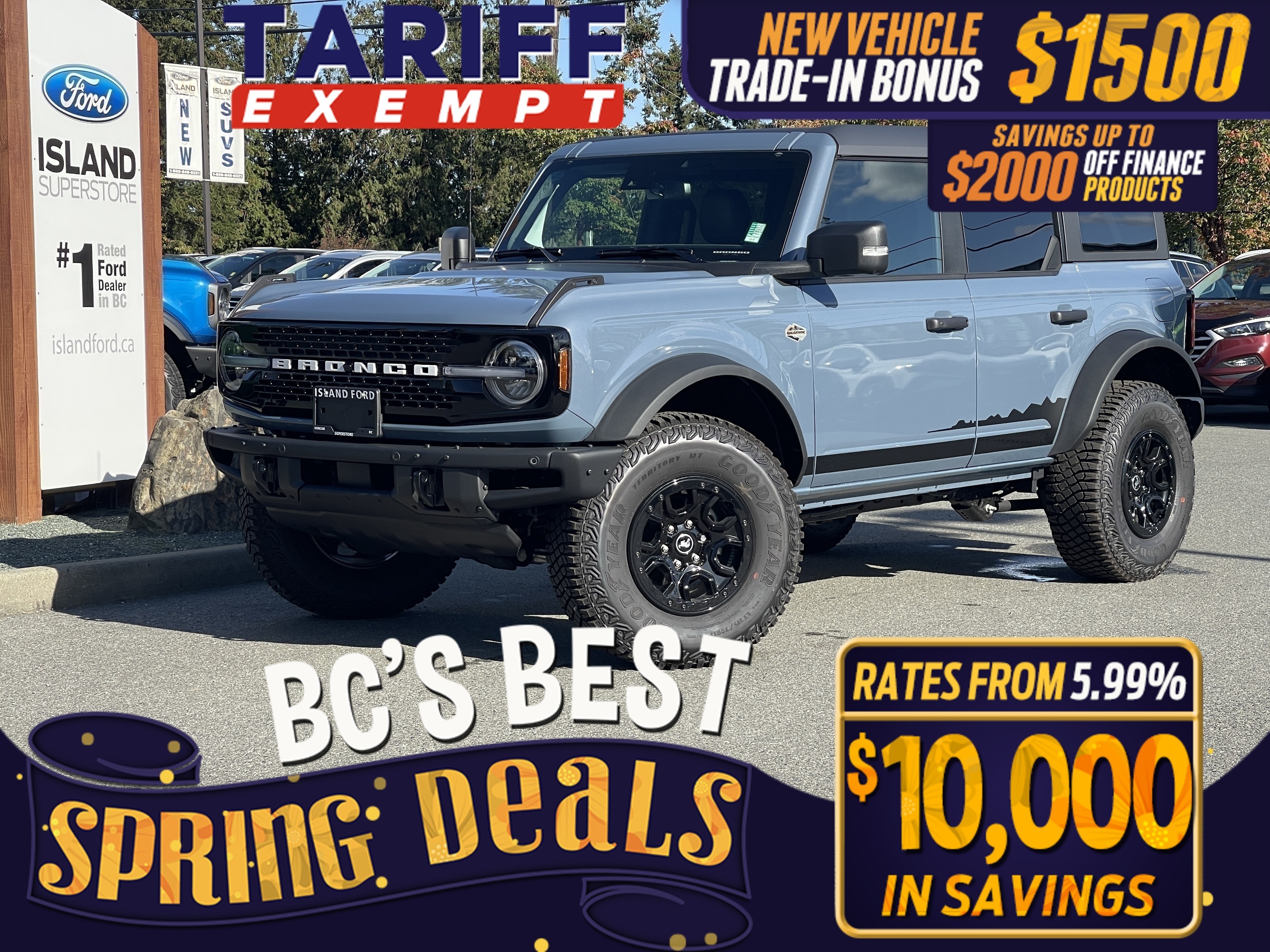 2024 Ford Bronco WildTrak 4 Door 4X4