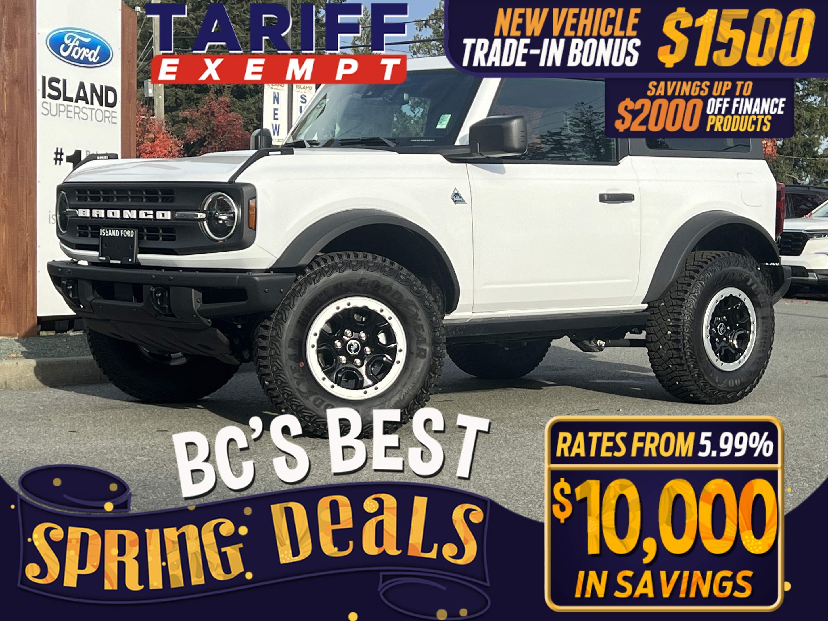 2024 Ford Bronco Black Diamond  2 Door 4X4