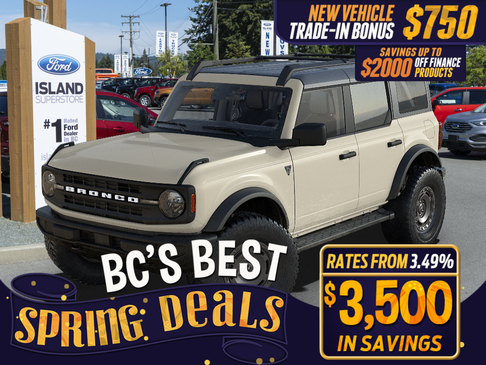 2025 Ford Bronco Base 4 Door 4x4