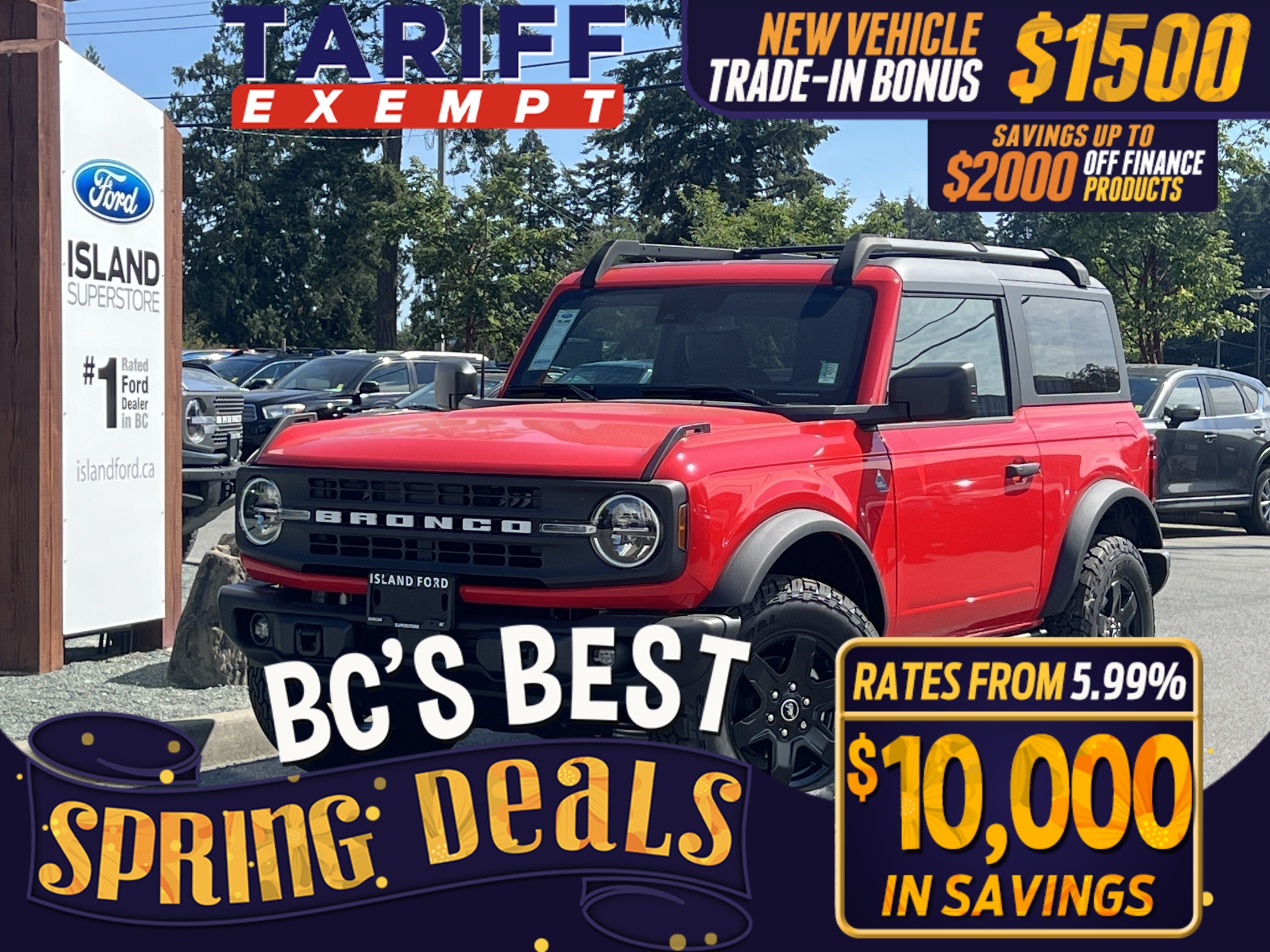 2024 Ford Bronco Black Diamond 4X4