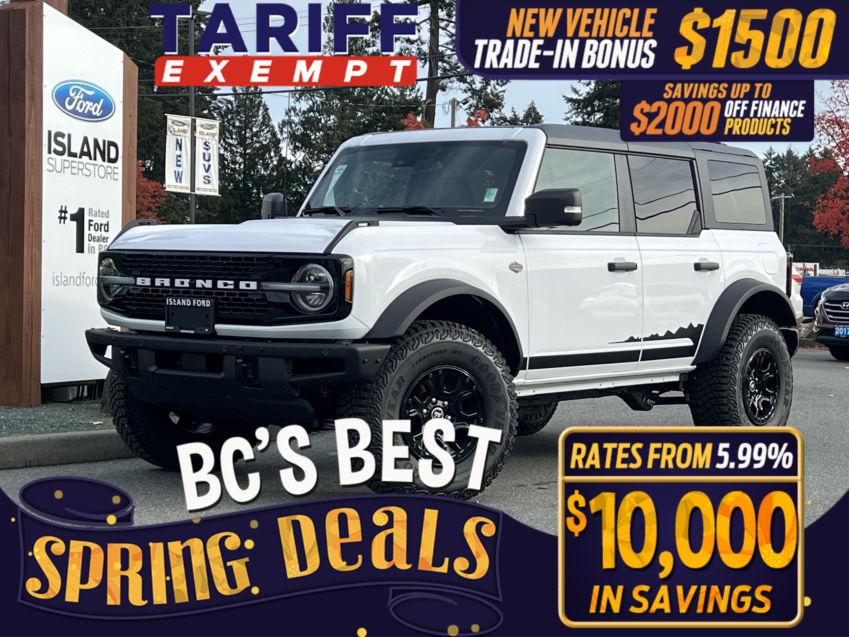 2024 Ford Bronco WildTrak 4 Door 4X4