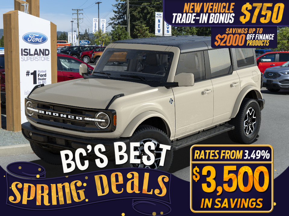 2025 Ford Bronco Outer Banks 4 Door 4x4