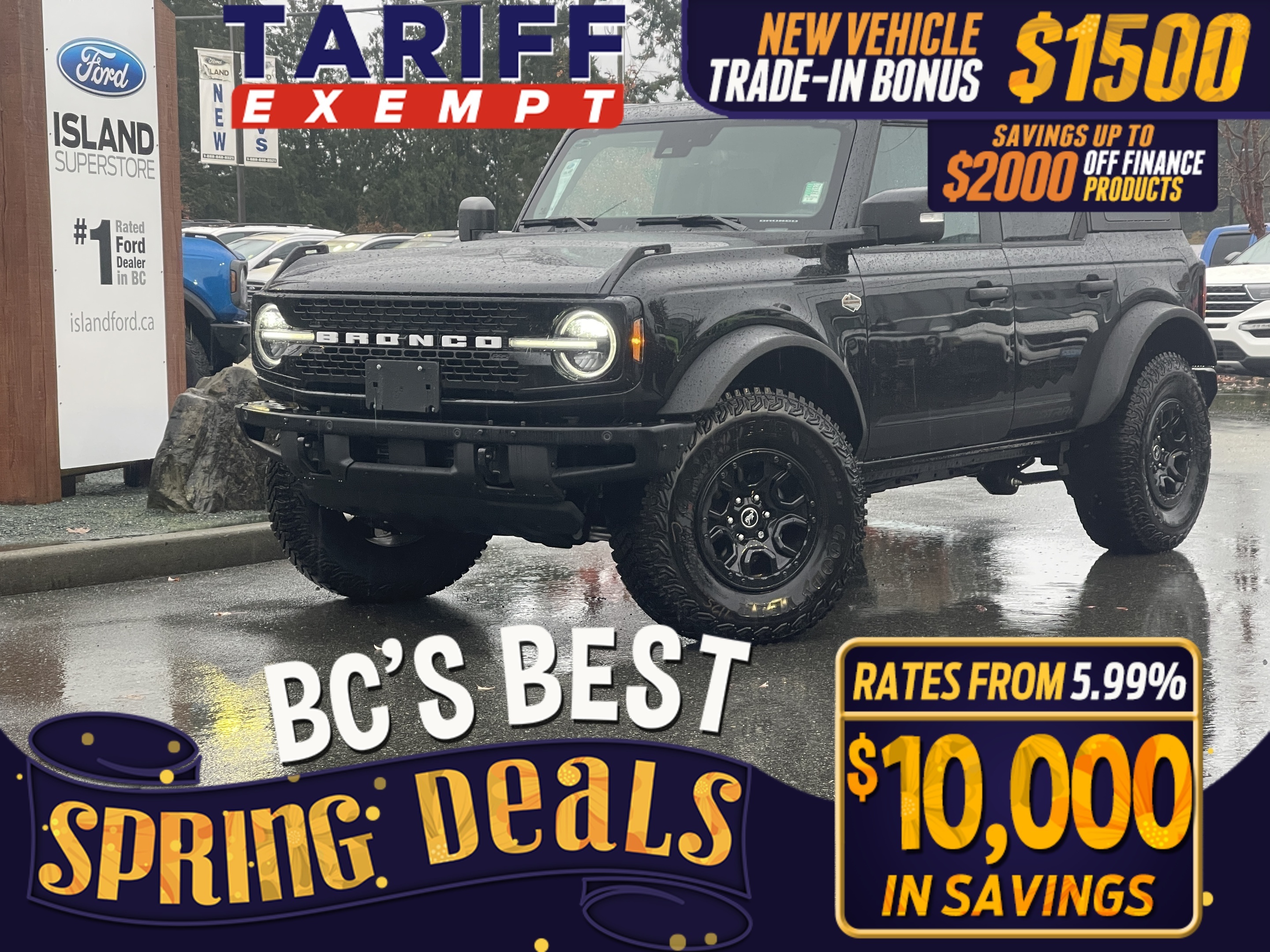 2024 Ford Bronco WildTrak 4 Door 4X4