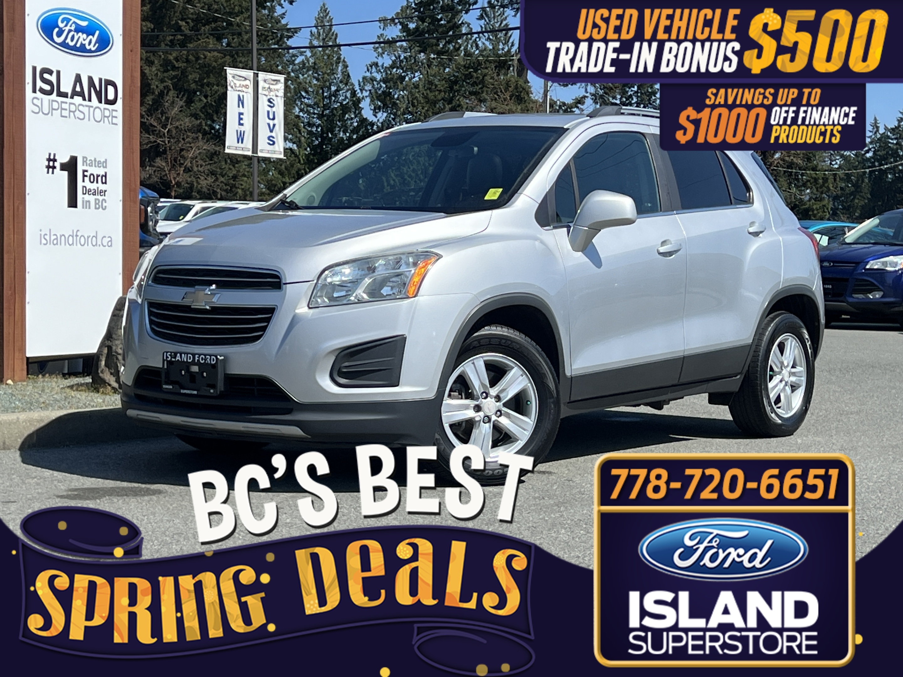 2016 Chevrolet Trax AWD 4dr LT