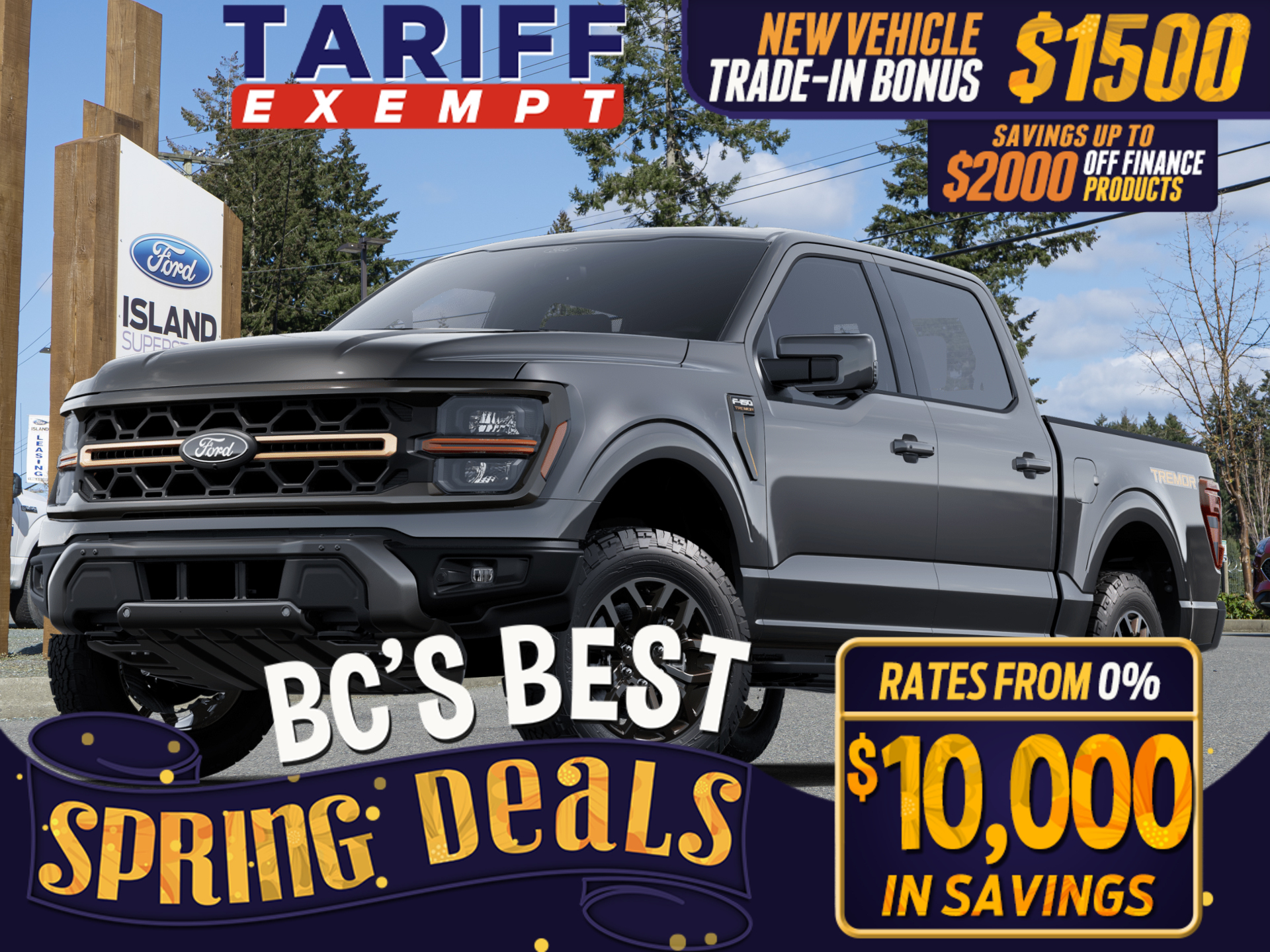 2025 Ford F-150 TREMOR 402A 3.5L SuperCrew