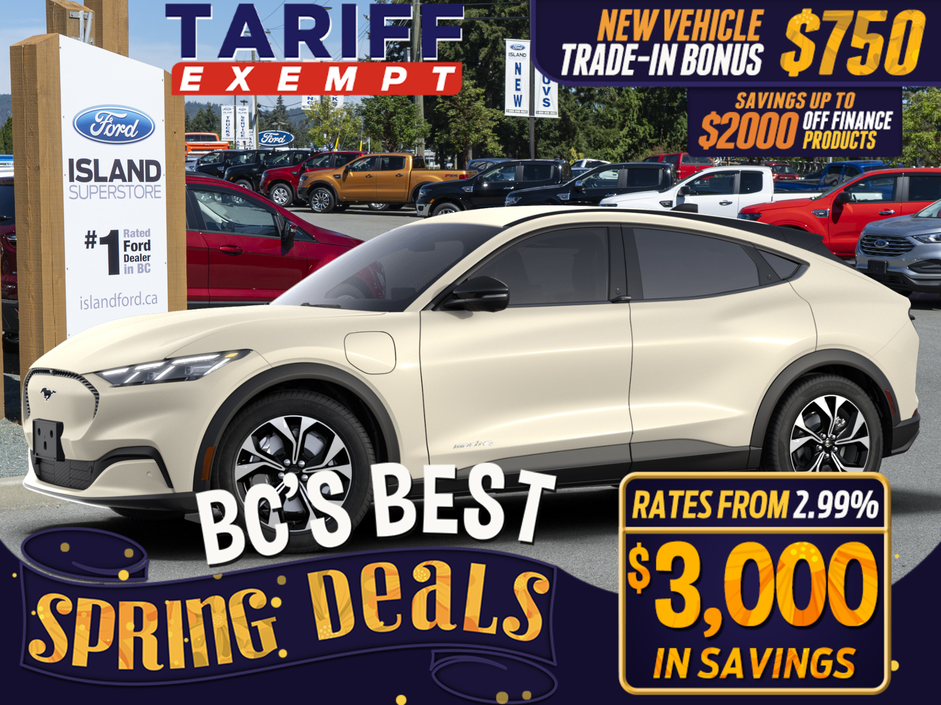 2025 Ford Mustang Mach-E Select AWD 73kWh LFP Std Battery