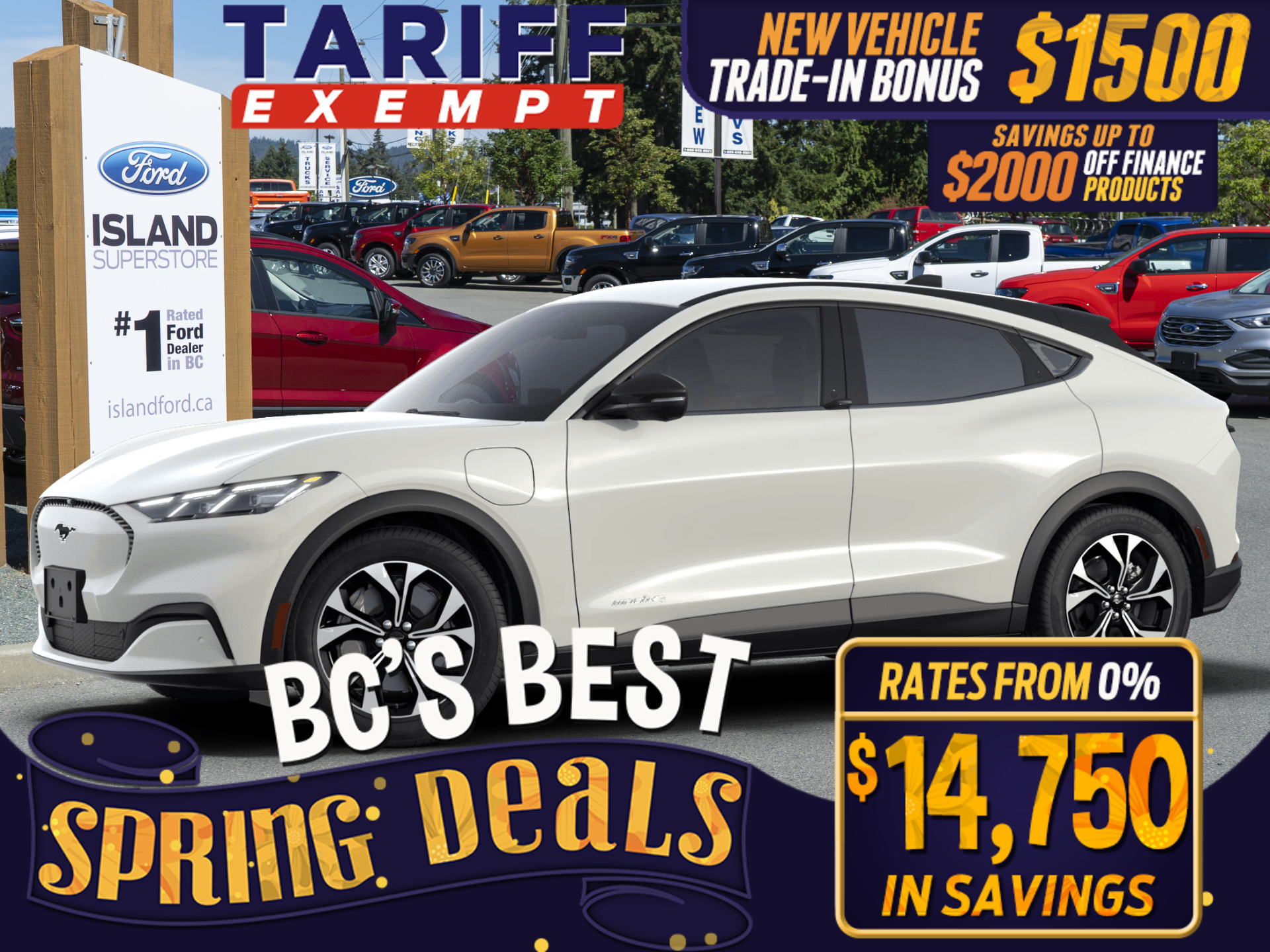 2024 Ford Mustang Mach-E Select AWD 72kWh LFP Std Battery