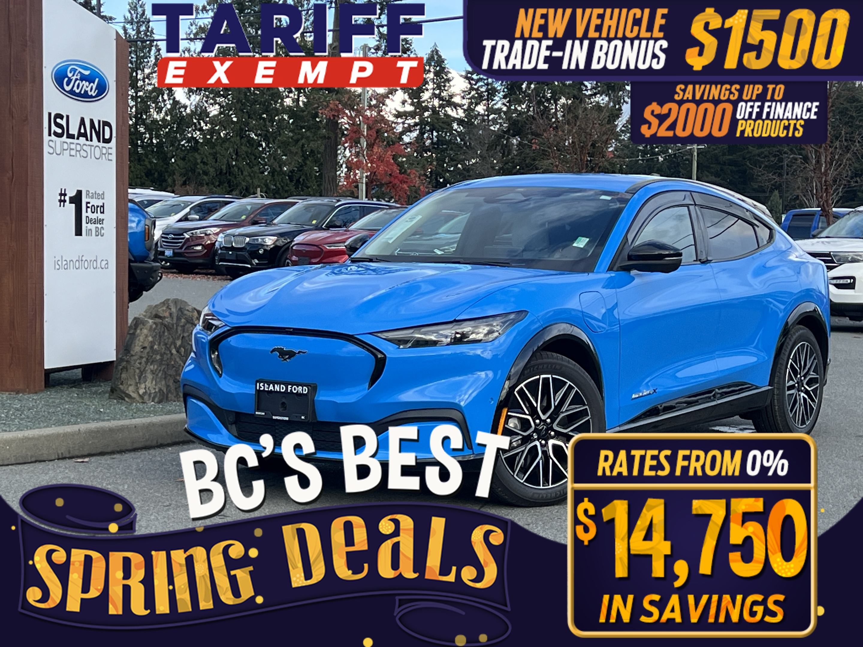 2024 Ford Mustang Mach-E Premium AWD 91KWh Extended Range Battery