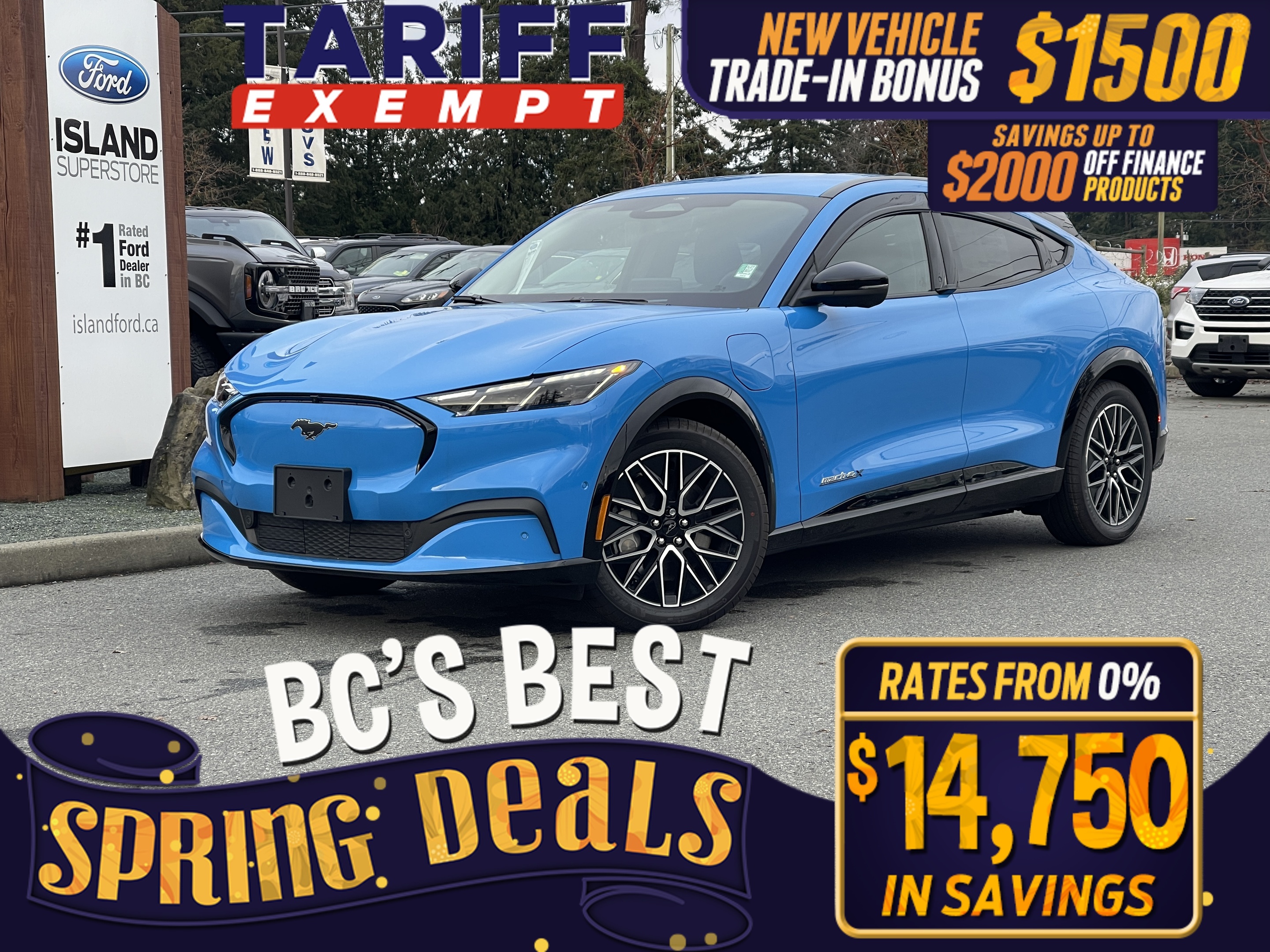 2024 Ford Mustang Mach-E Premium AWD 91KWh Extended Range Battery