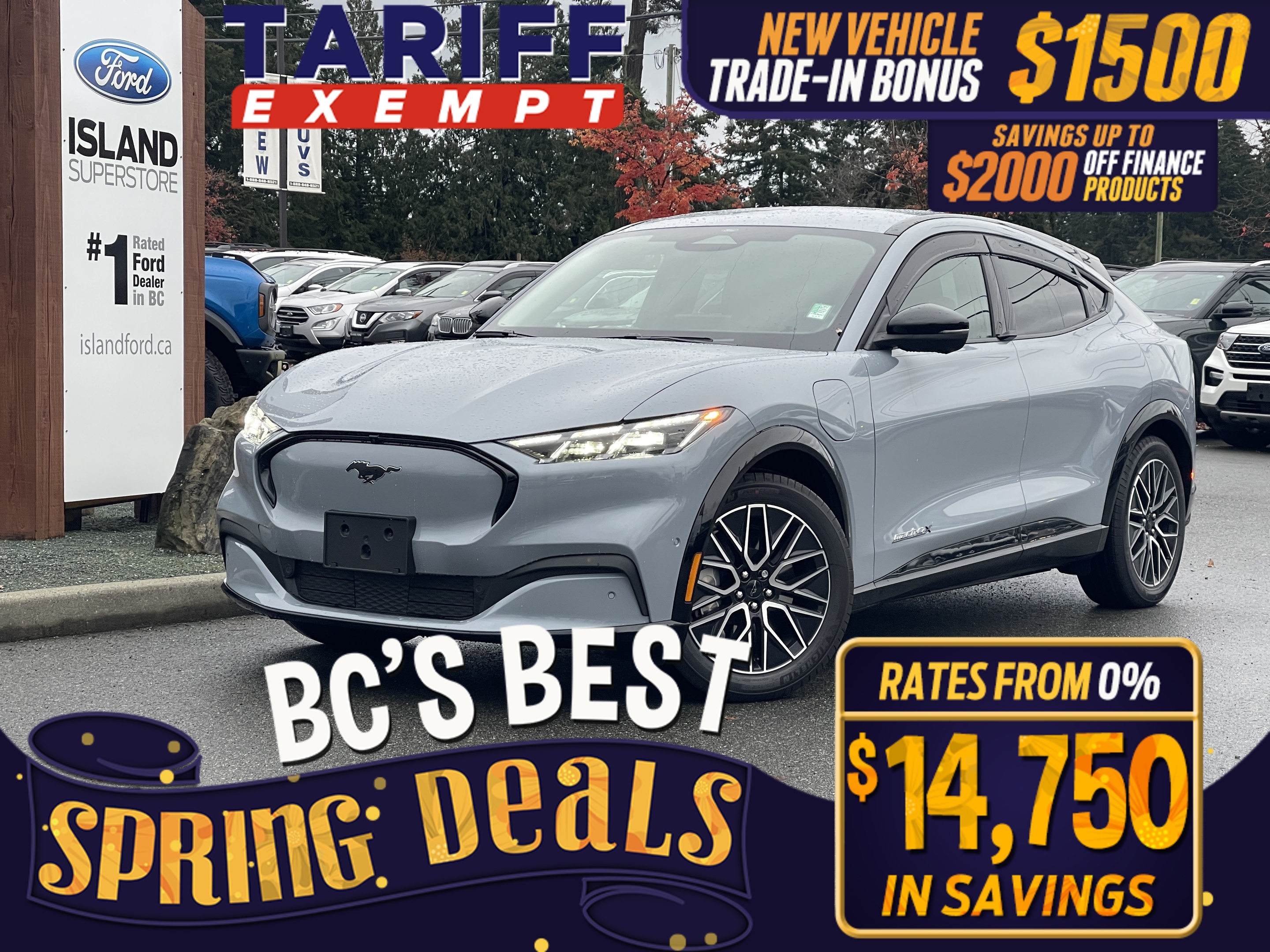 2024 Ford Mustang Mach-E Premium AWD 91KWh Extended Range Battery
