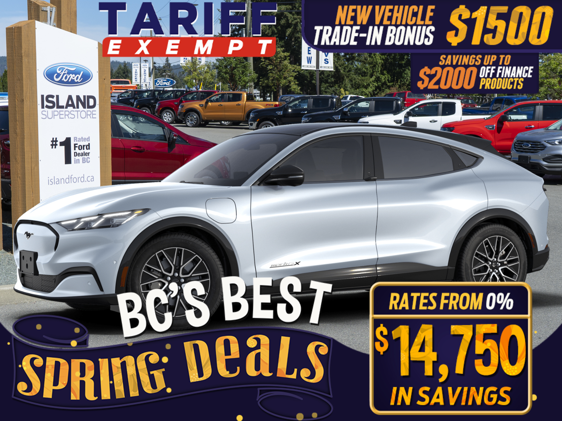 2024 Ford Mustang Mach-E Premium AWD 91KWh Extended Range Battery
