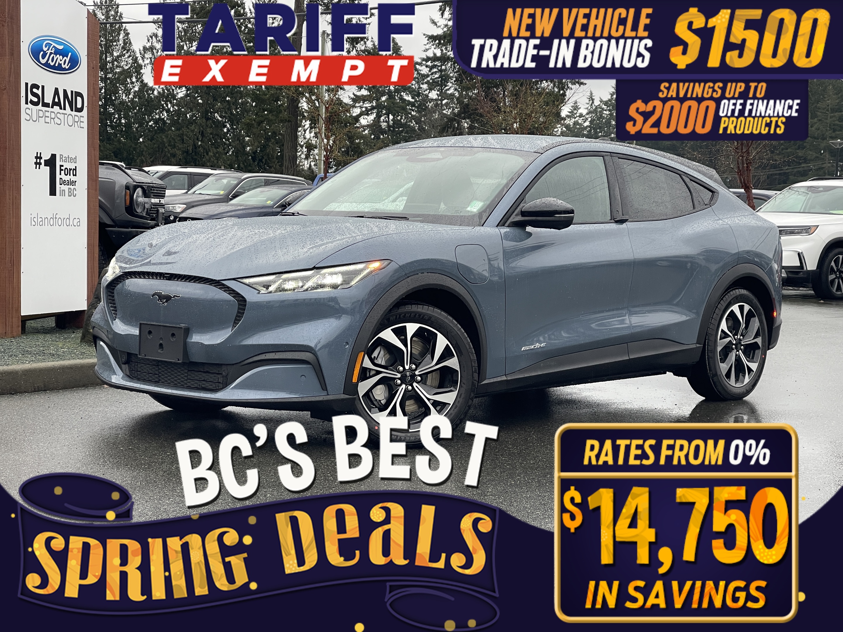 2024 Ford Mustang Mach-E Select RWD 72kWh LFP Std Battery