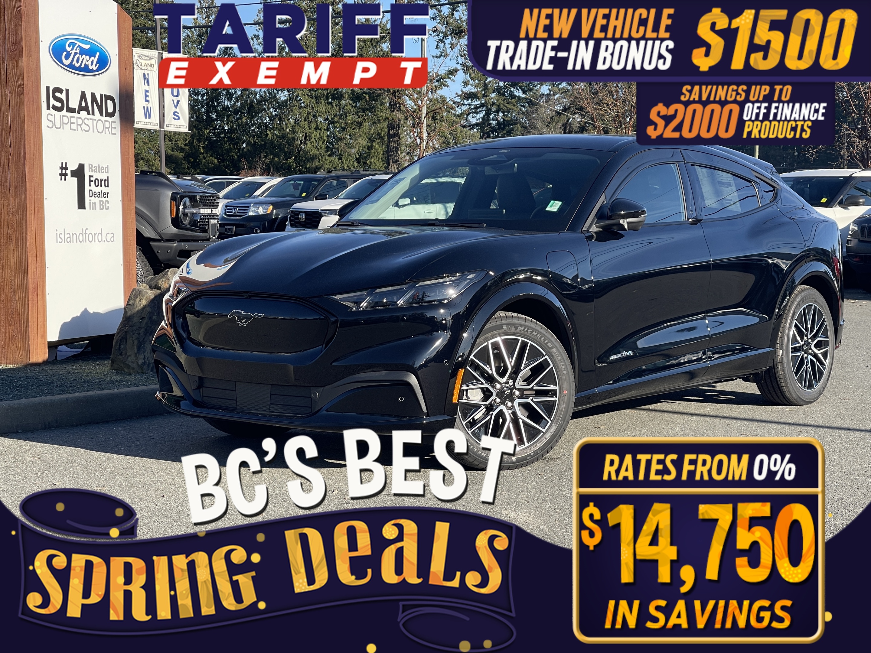 2024 Ford Mustang Mach-E Premium AWD 91KWh Extended Range Battery
