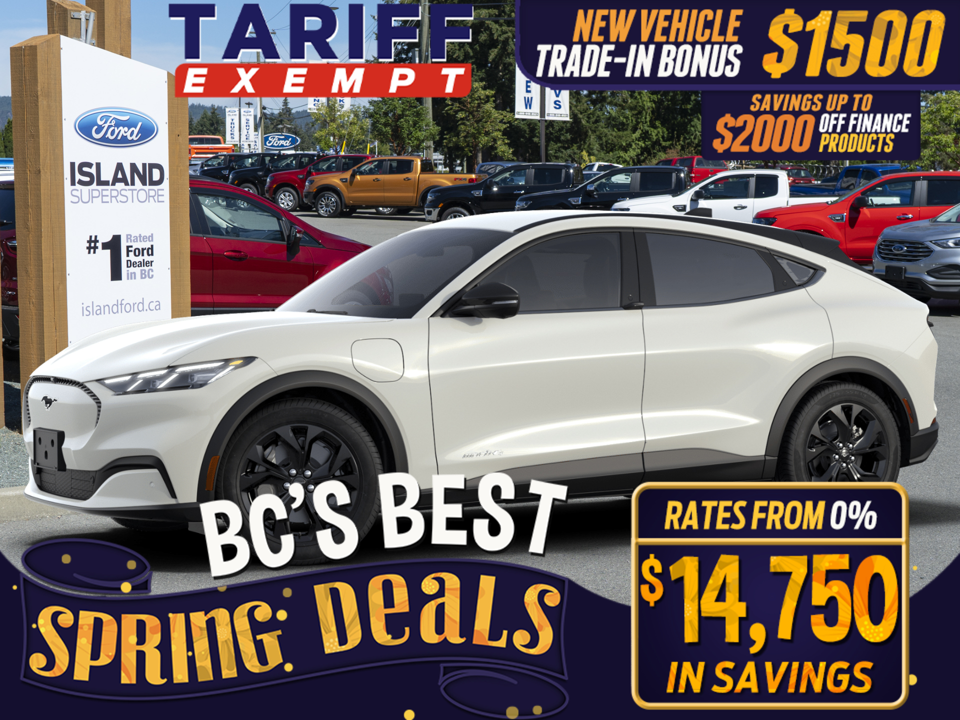 2024 Ford Mustang Mach-E Select AWD 72kWh LFP Std Battery