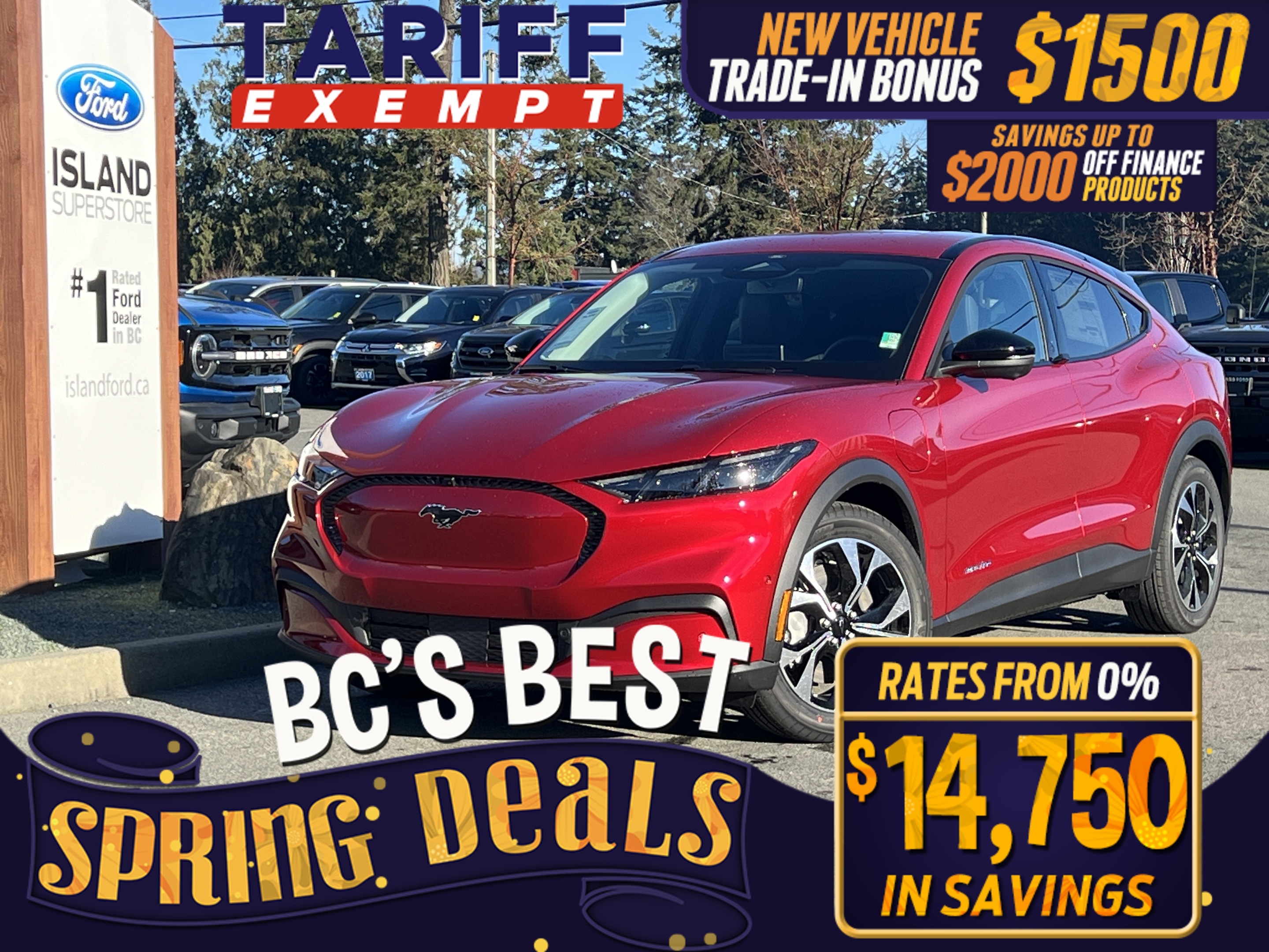 2024 Ford Mustang Mach-E Premium AWD 91KWh Extended Range Battery