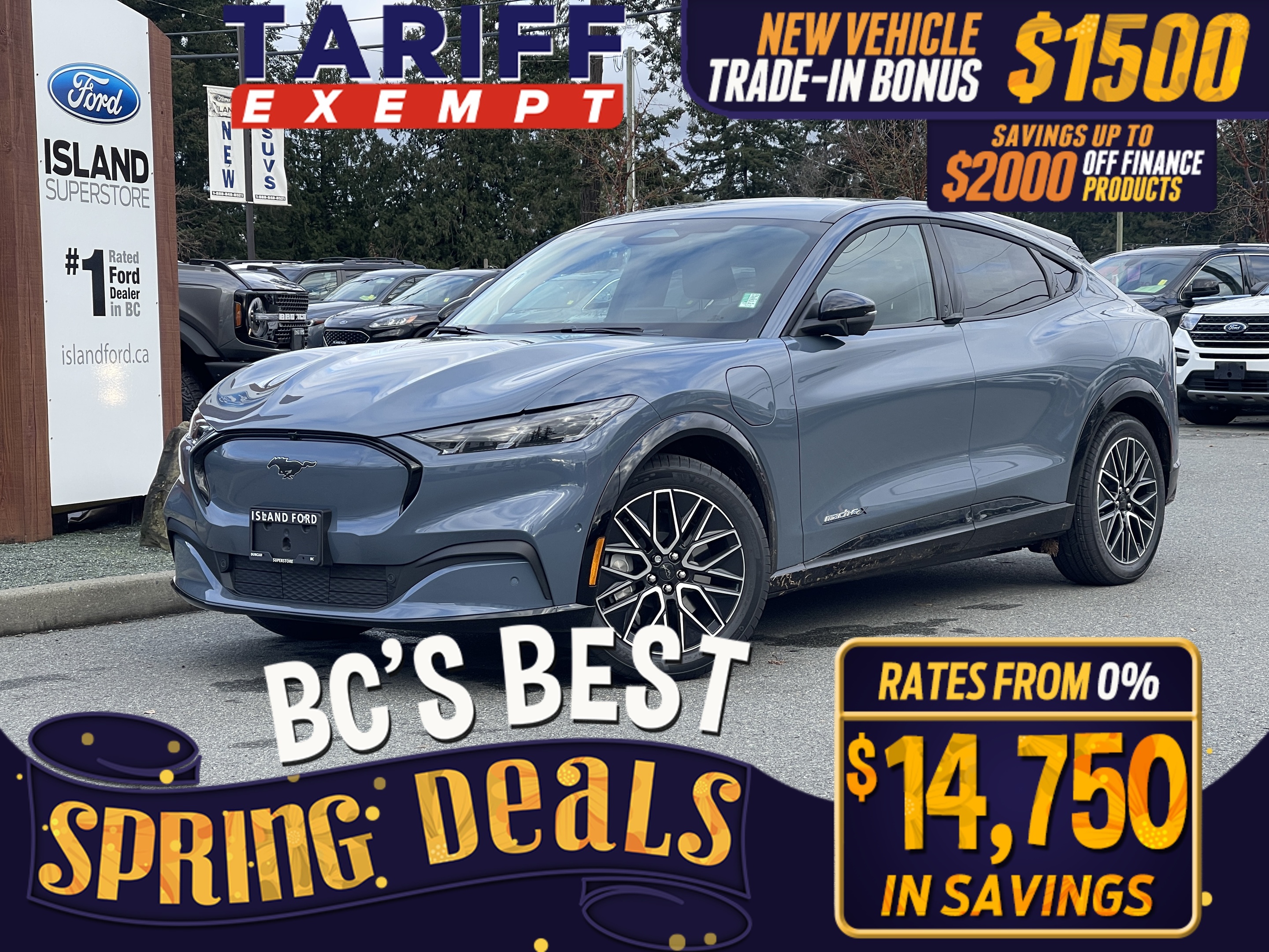 2024 Ford Mustang Mach-E Premium AWD 91KWh Extended Range Battery