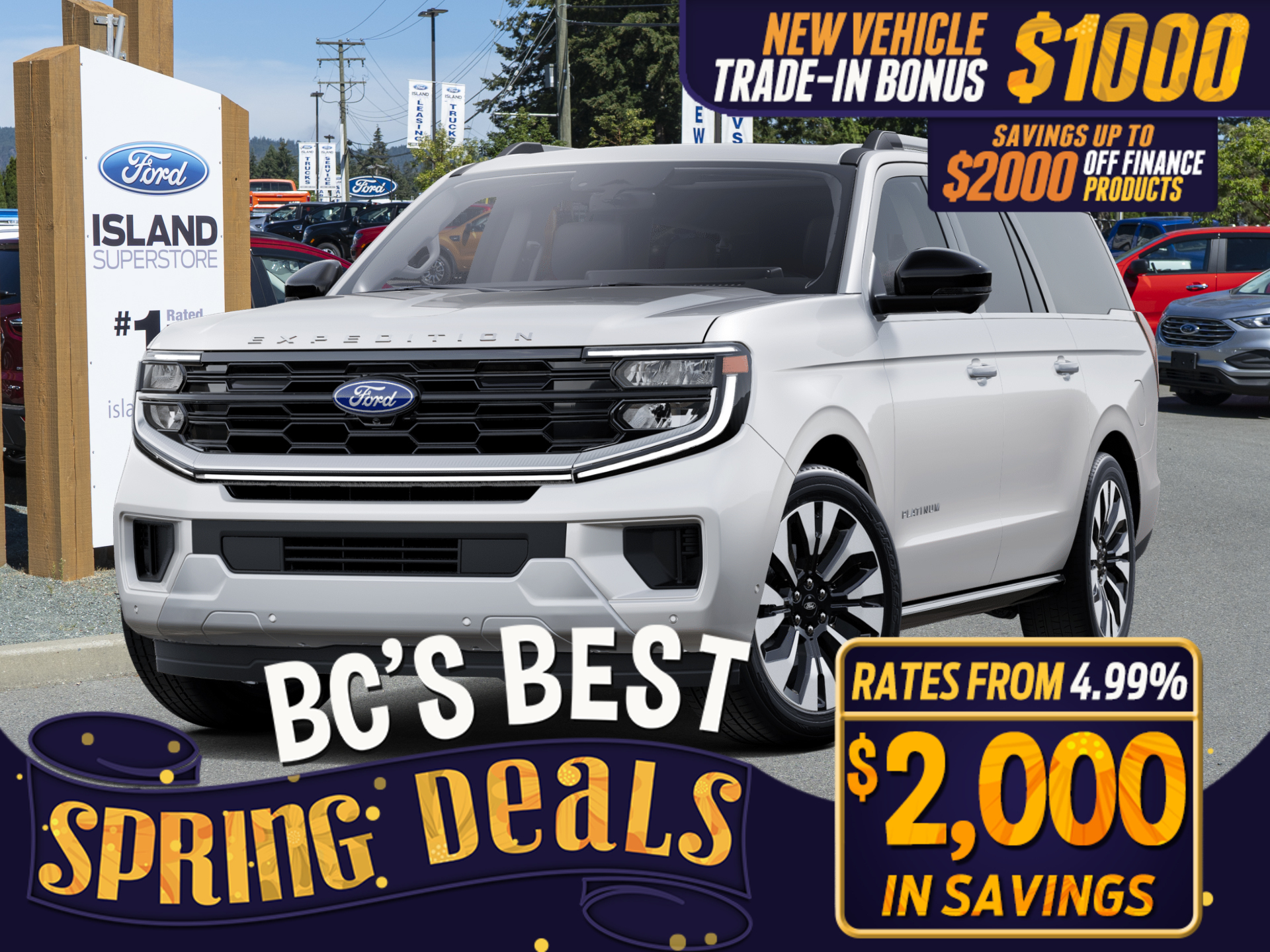2025 Ford Expedition Platinum Max 4x4