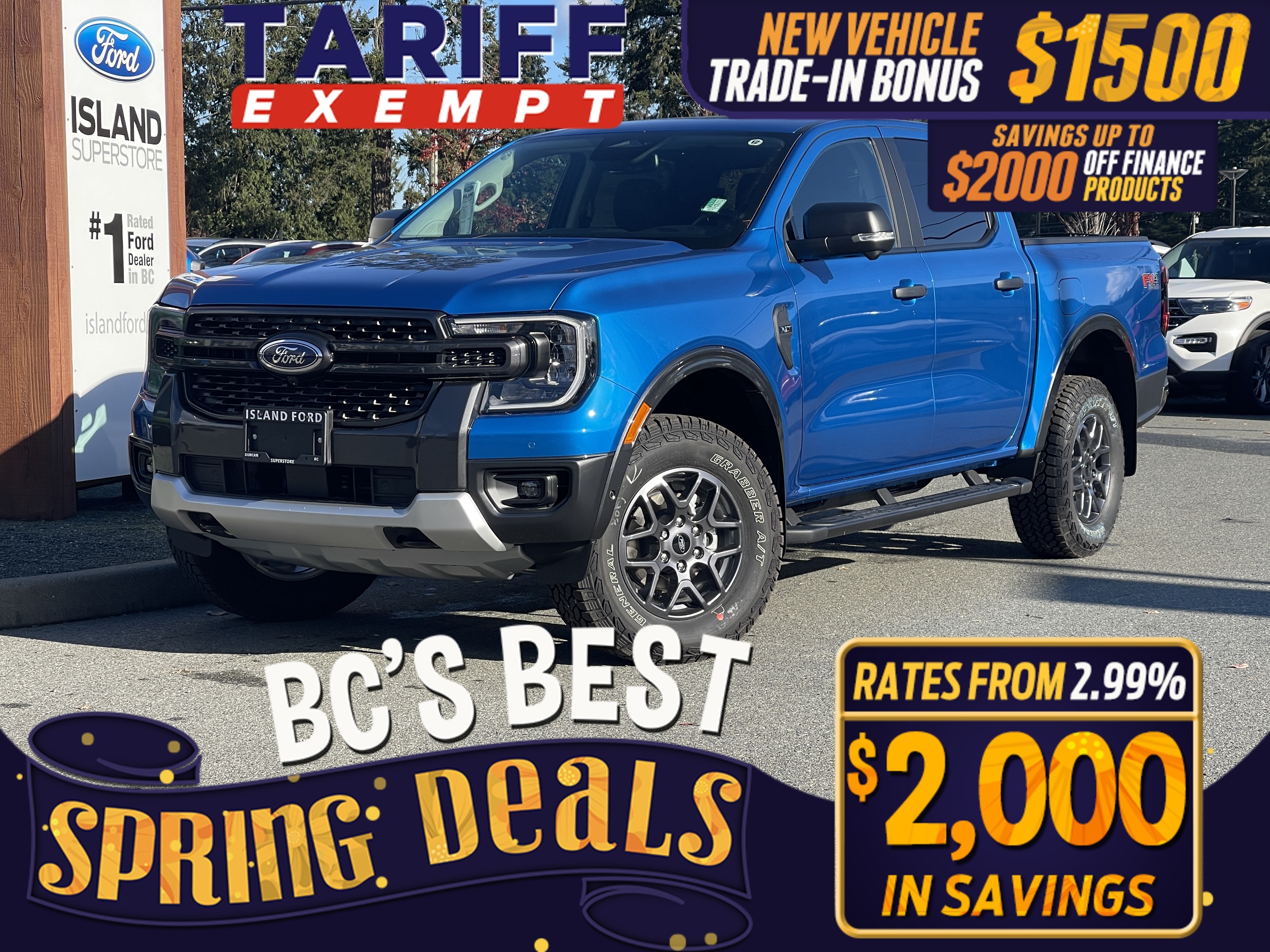 2024 Ford Ranger XLT 301A 2.7L SuperCrew